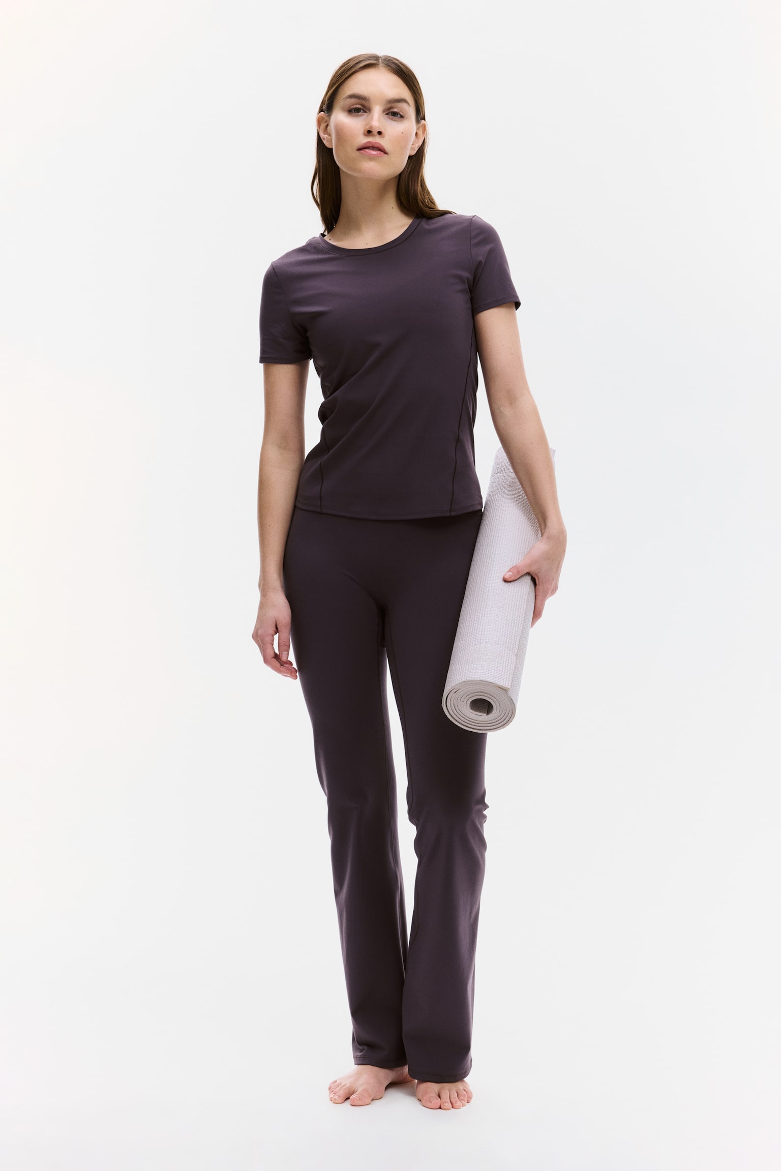 Sportshirt mit DryMove™ - Pflaumenlila/Elfenbein/Schwarz/Helles Weinrot/Warmes Braun/Marineblau - 5