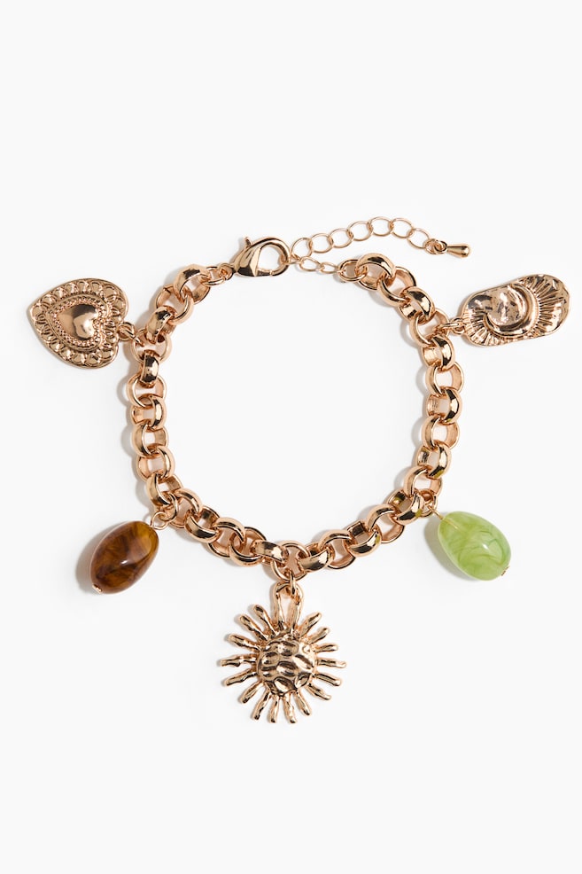 Charm Bracelet - Gold-colored - 1