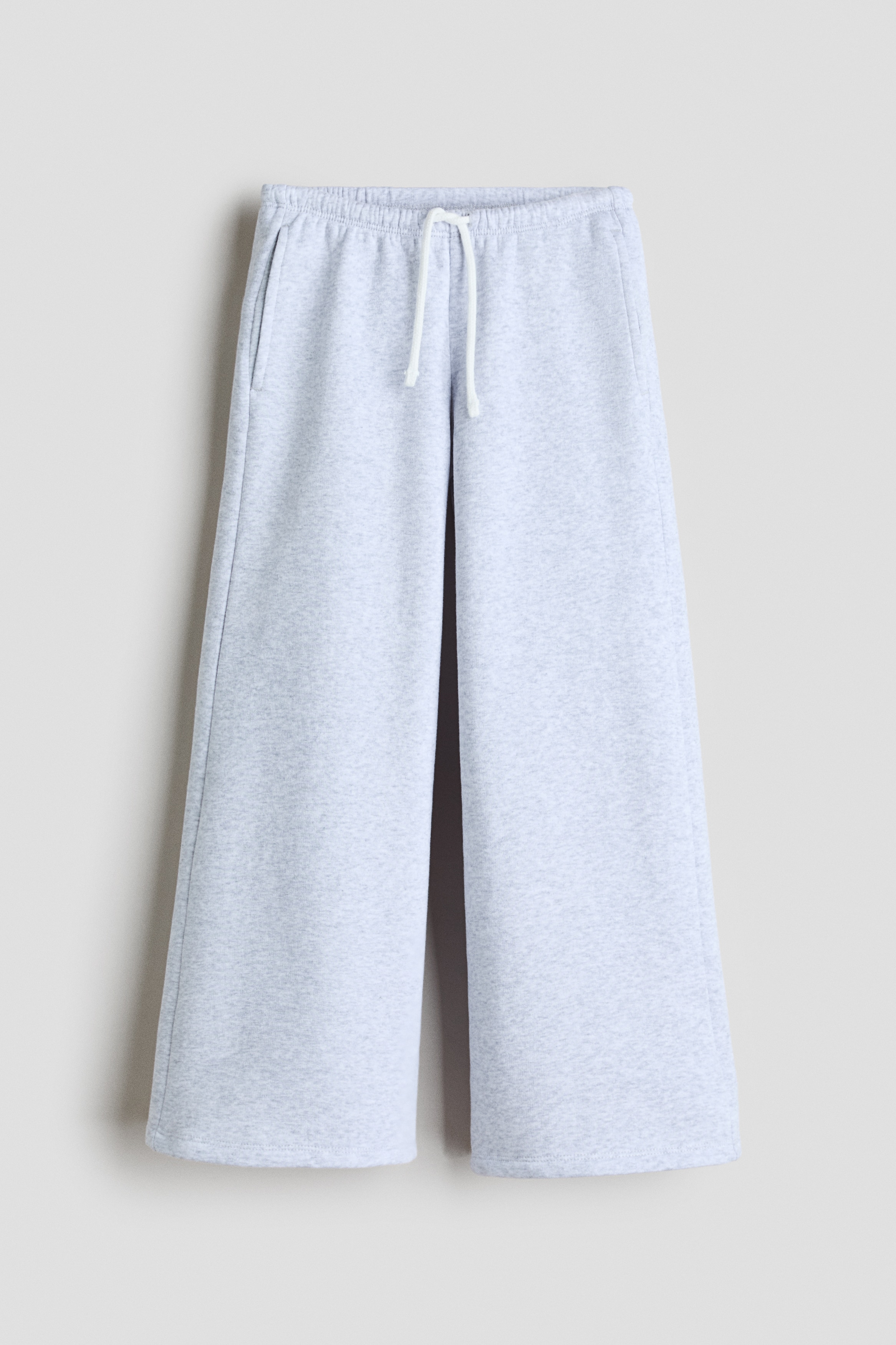 Joggersit Vaalea Harmaameleerattu - Size: 134 (8-9Y) - H&M
