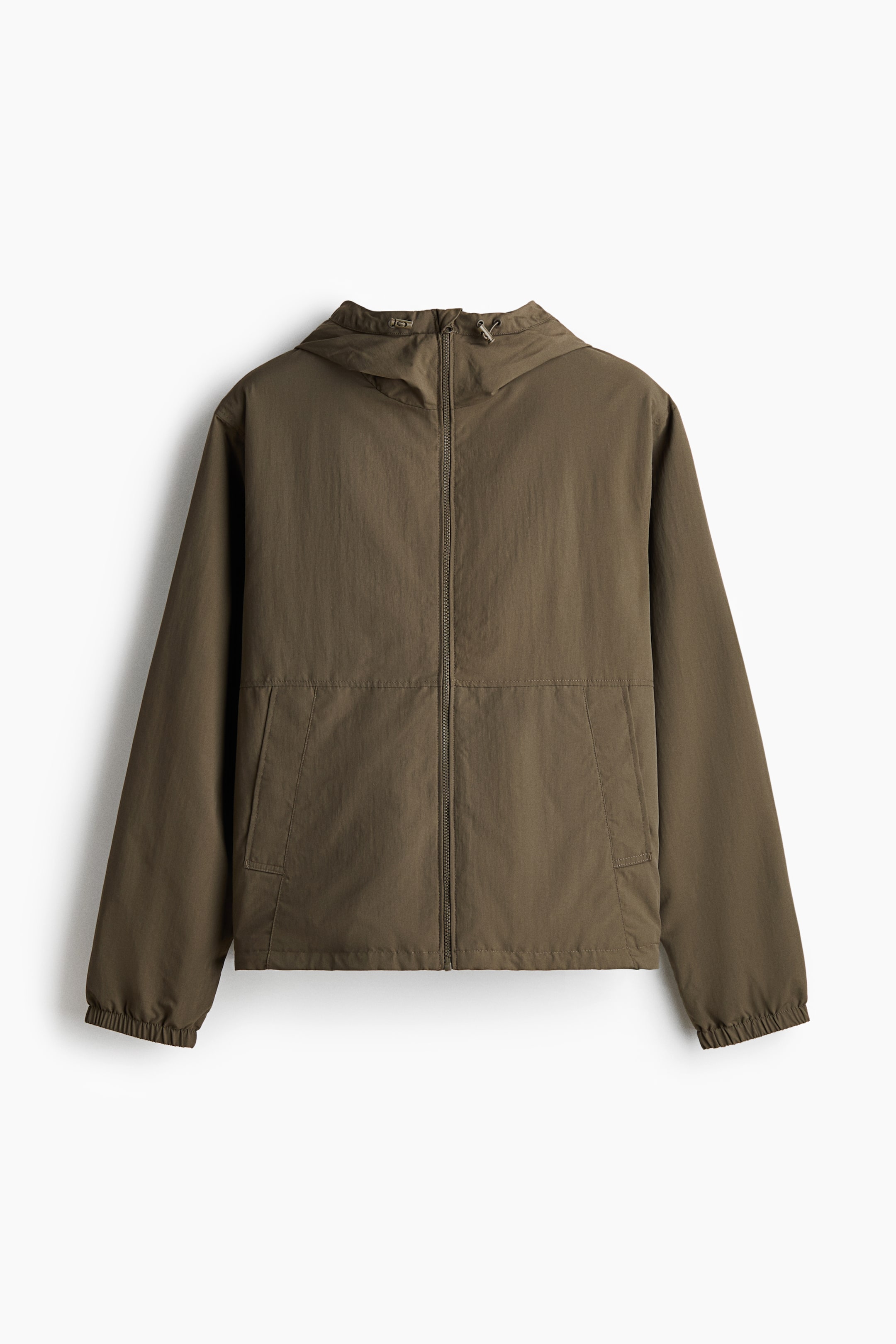 View larger image: Water-repellent nylon windbreaker - Dark mole - Men | H&M IN 1