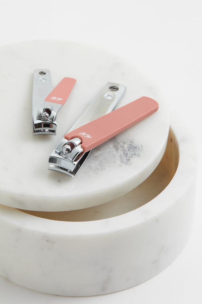 Nail clippers - Light pink - 2