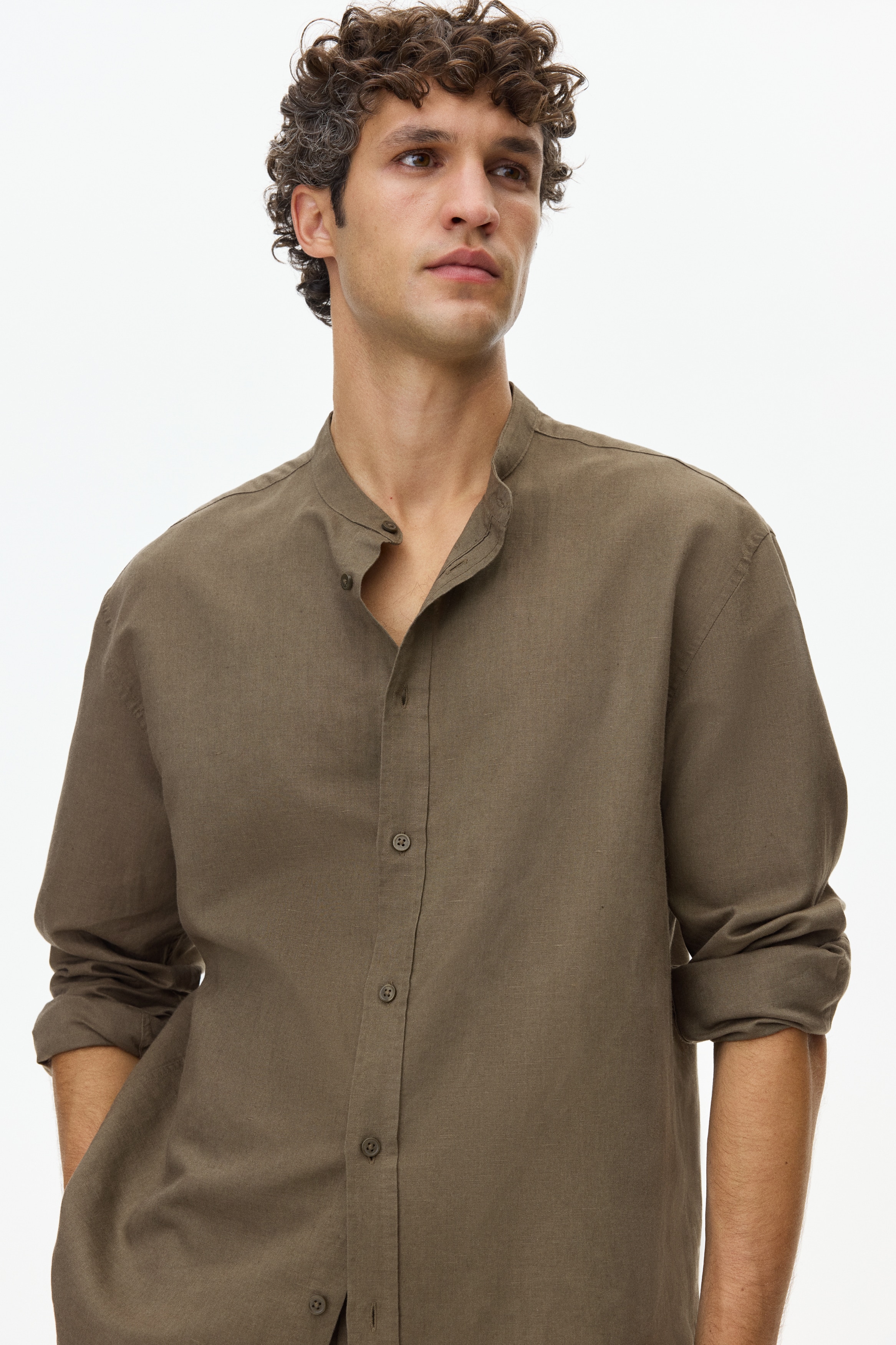 Men's Green Shirts | Striped, Linen, Flannel & Dress | H&M US Men's Green Shirts | Striped, Linen, Flannel & Dress | H&M US