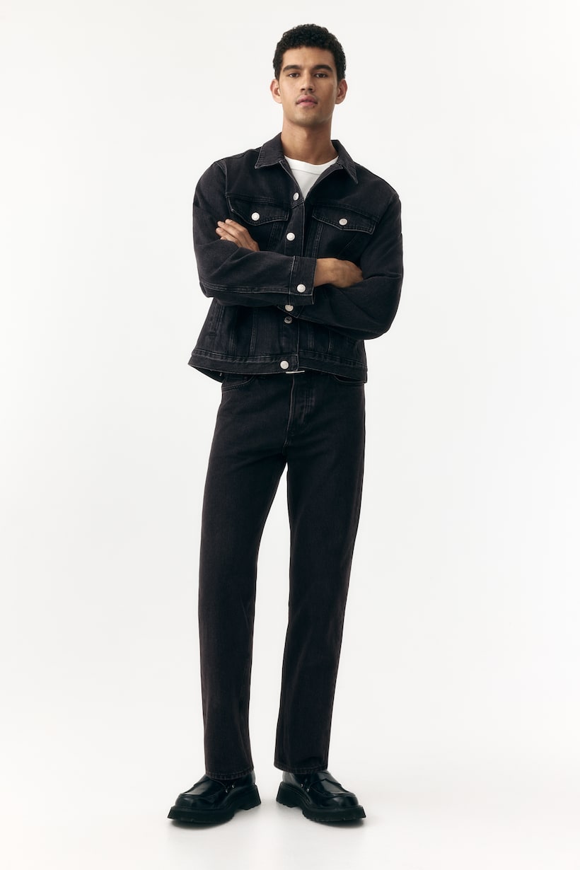 Men's Relaxed Jeans Relaxed Fit Straight Leg H&M IN