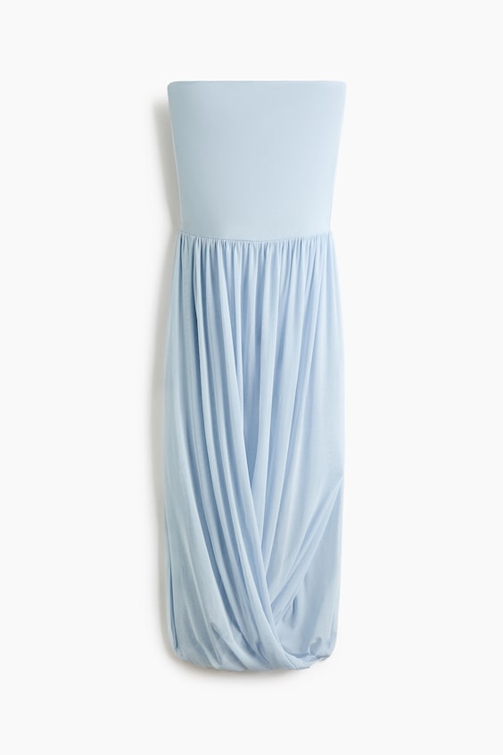 Женские платья H&M Bubble-Hem Bandeau Dress