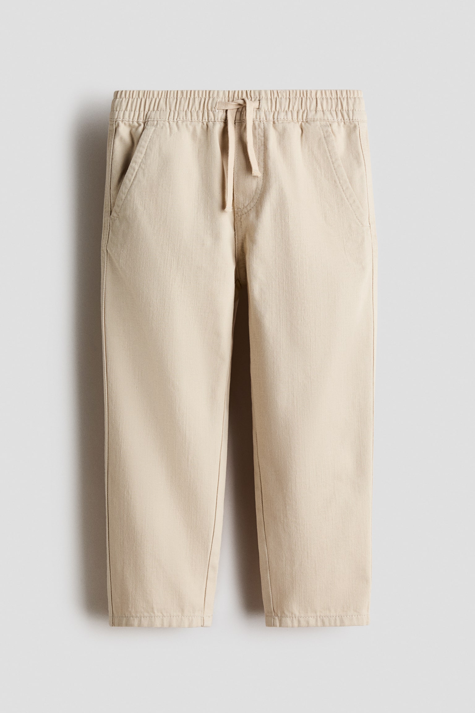 Cotton twill trousers - Beige/Dark dusty blue/Dark khaki beige/Beige/Brown/Light khaki green
