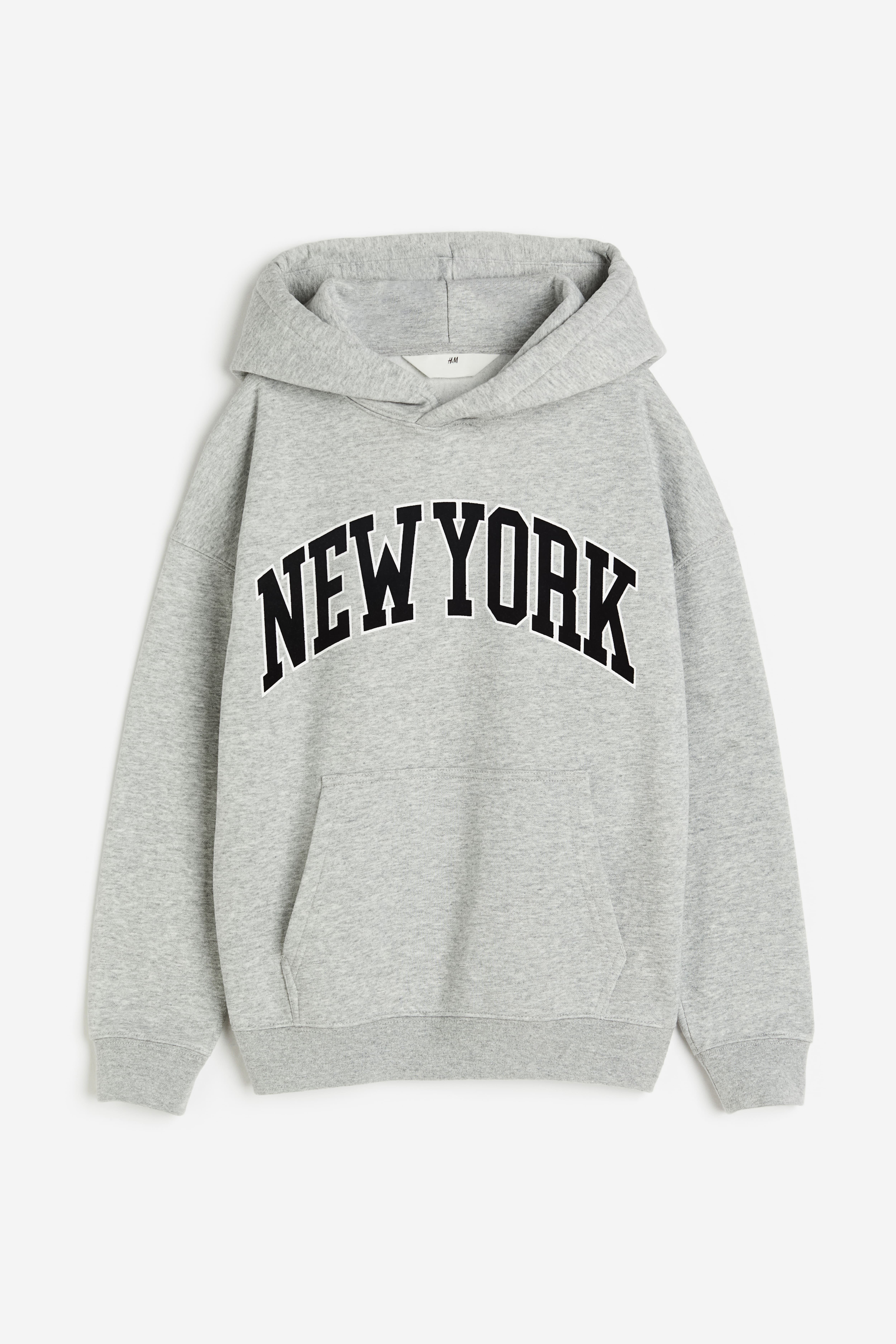 H&m gray hoodie best sale