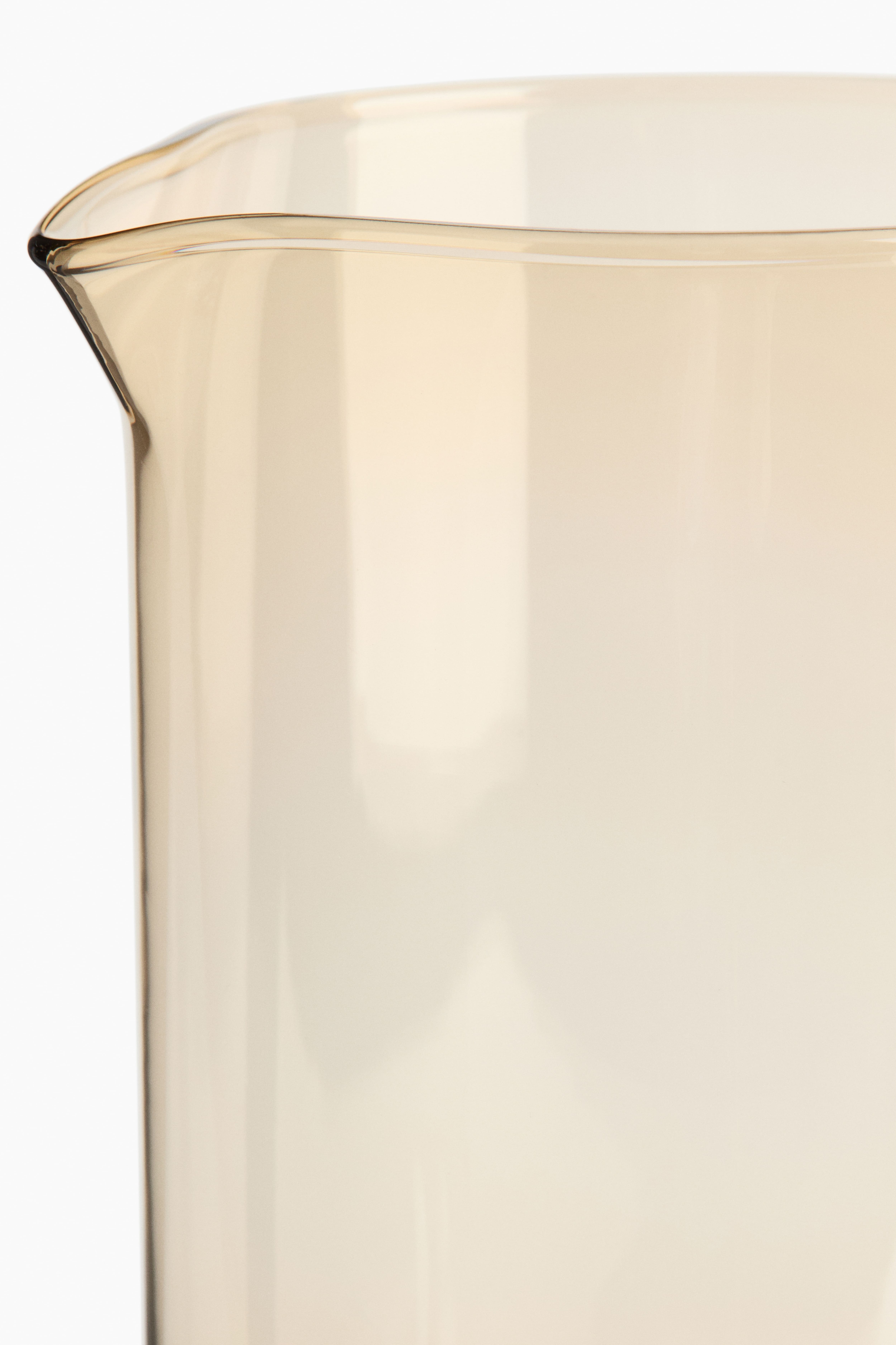 Mouth-Blown Glass Carafe