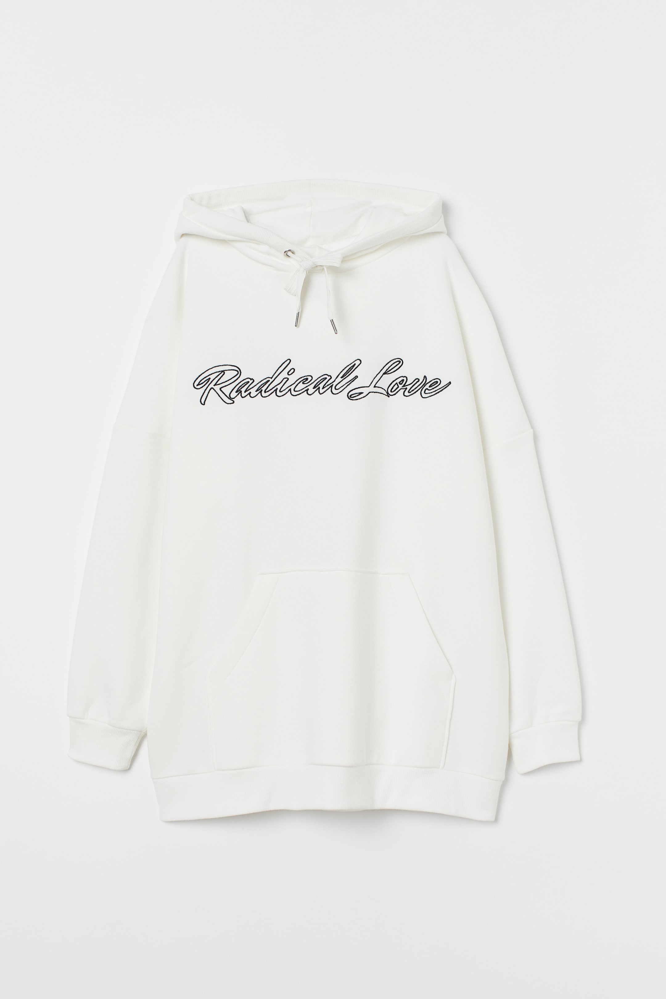 Agrandir l'image: Sweat à capuche - Blanc/Radical Love - FEMME | H&M FR 1
