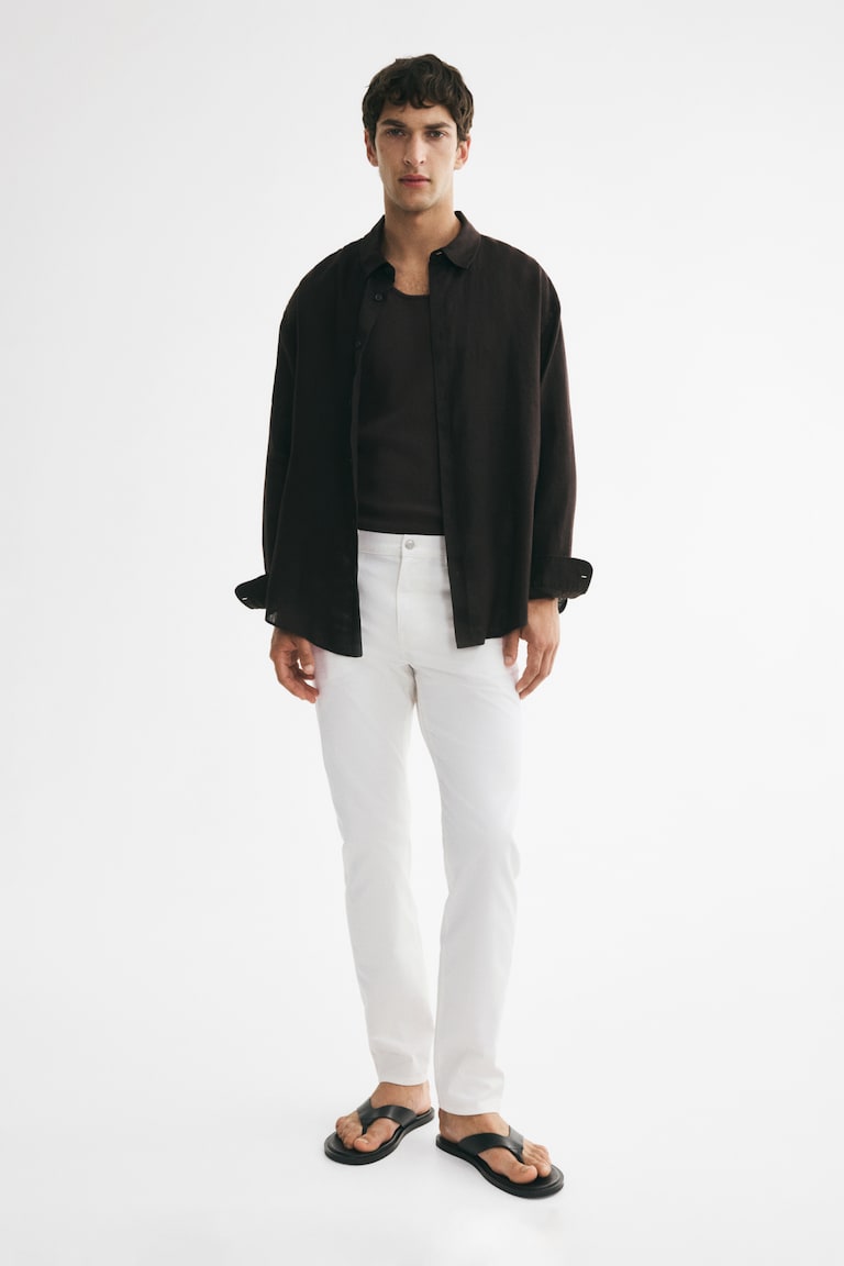 Pantalone s pet džepova Slim Fit