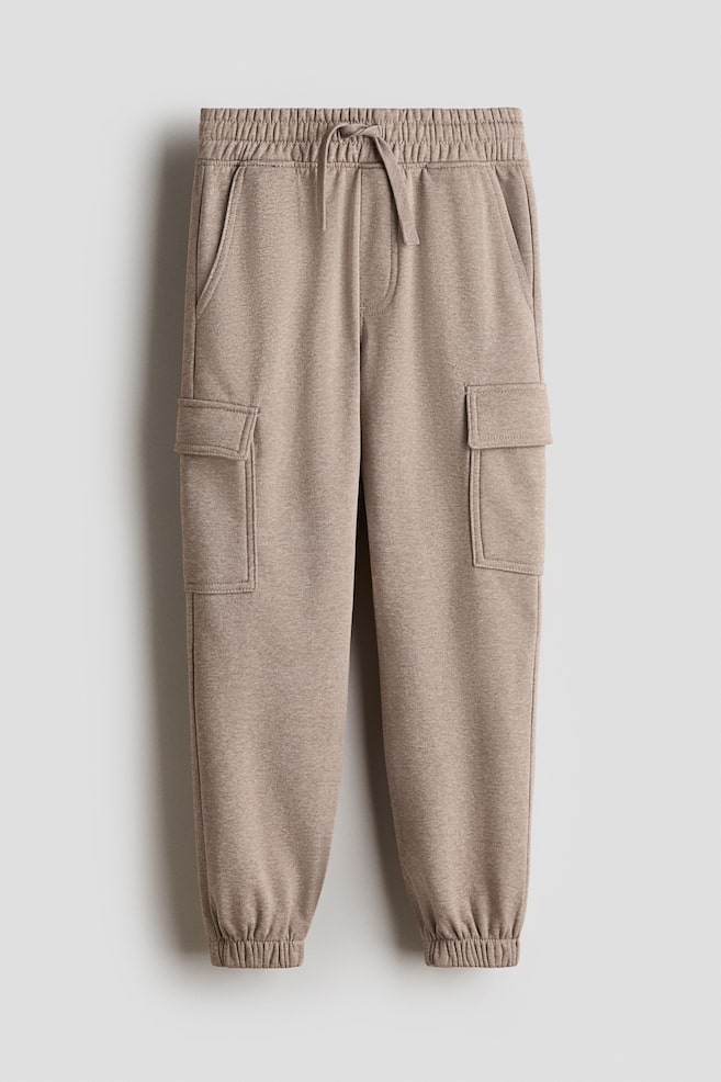 Cargo Joggers - Light brown melange/Green/Light gray/Black - 1