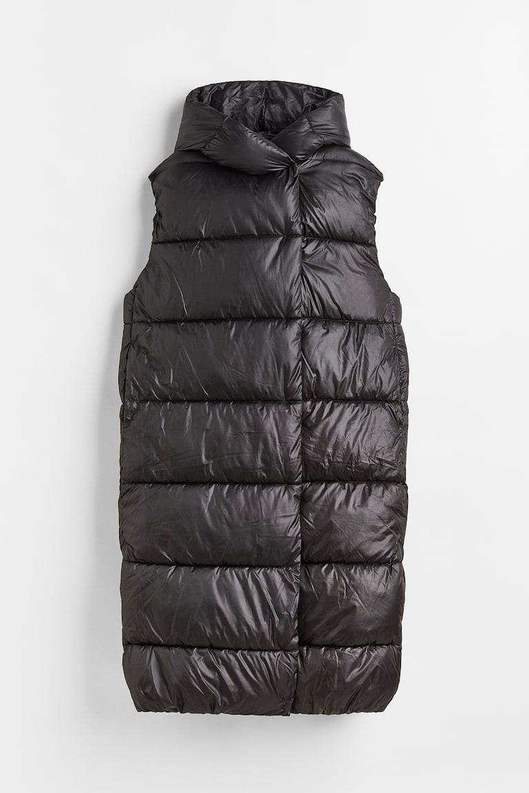Puffer Weste Lang Steppweste Damen H&m Steppwesten H&m