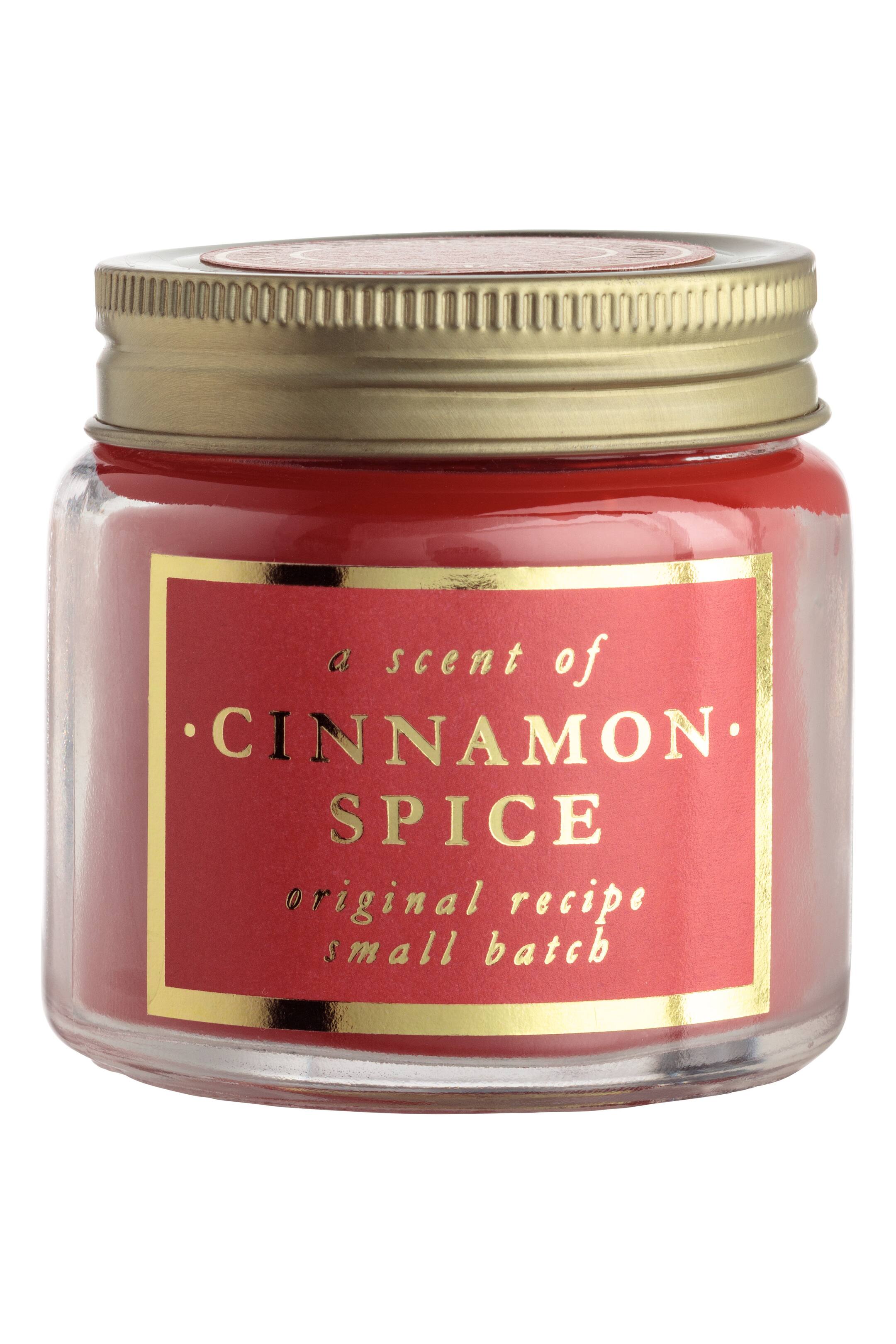 View larger image: Scented candle in glass holder - Red/Cinnamon Spice - Home All | H&M GB 1