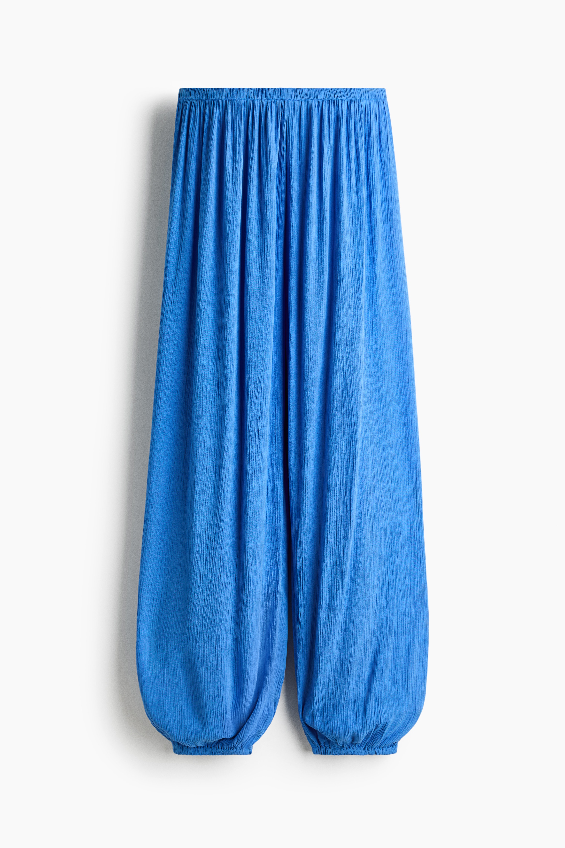 Viscose balloon trousers - Blue