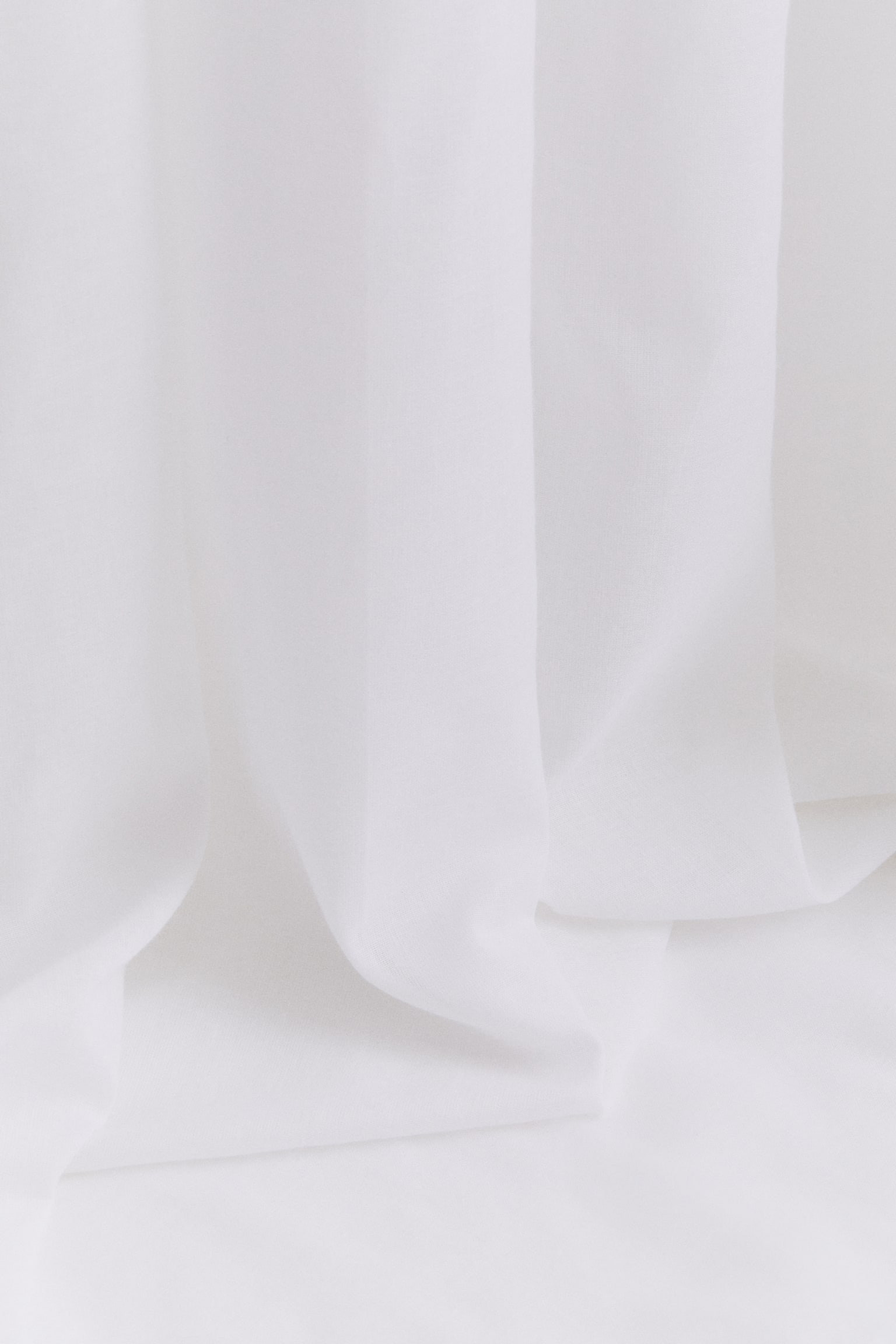 2-pack airy curtains - White/Greige - 8