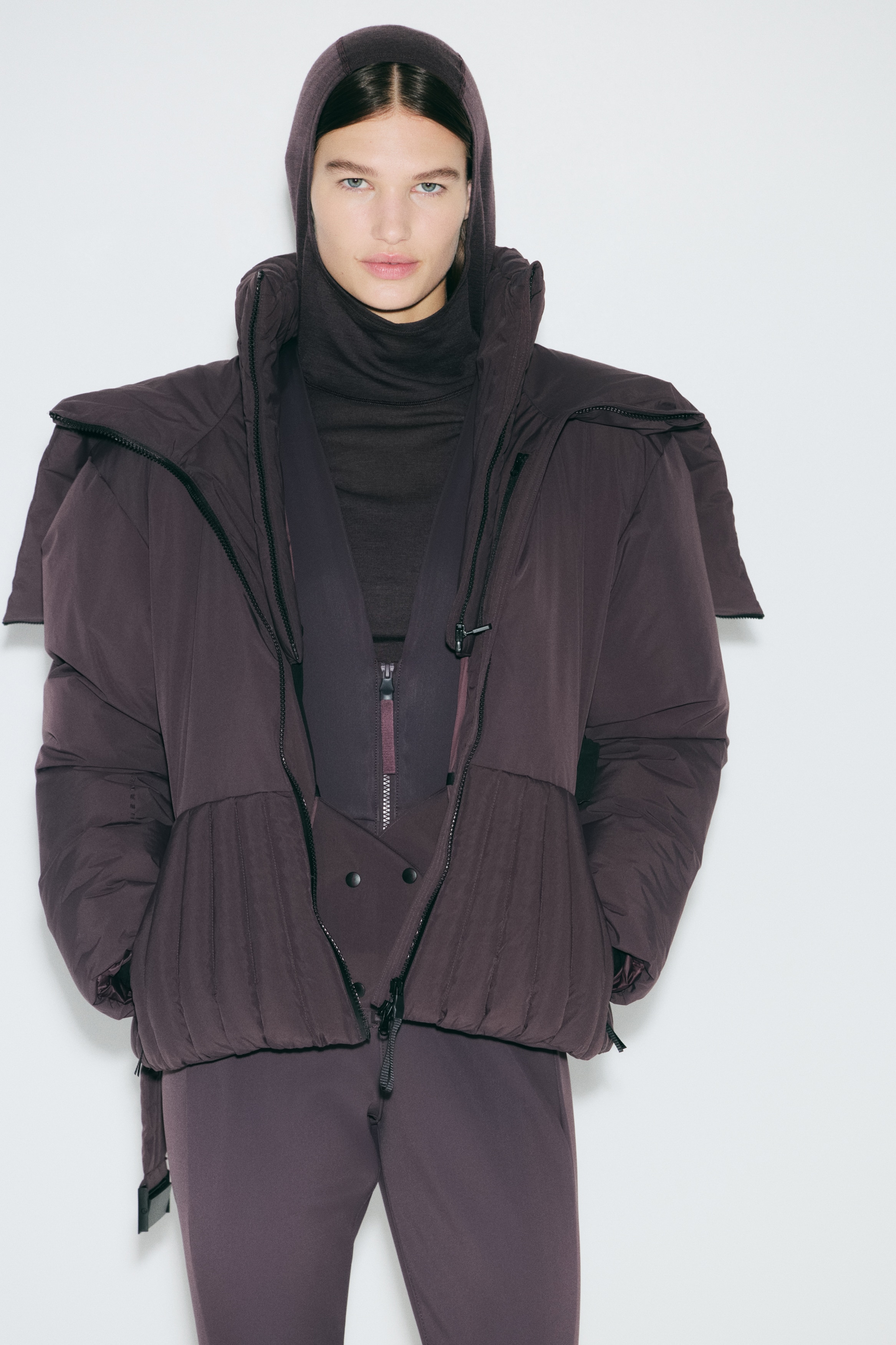 H & M - パッデッドスキージャケット ThermoMove™ - ブラウン H & M - パッデッドスキージャケット ThermoMove™ - ブラウン