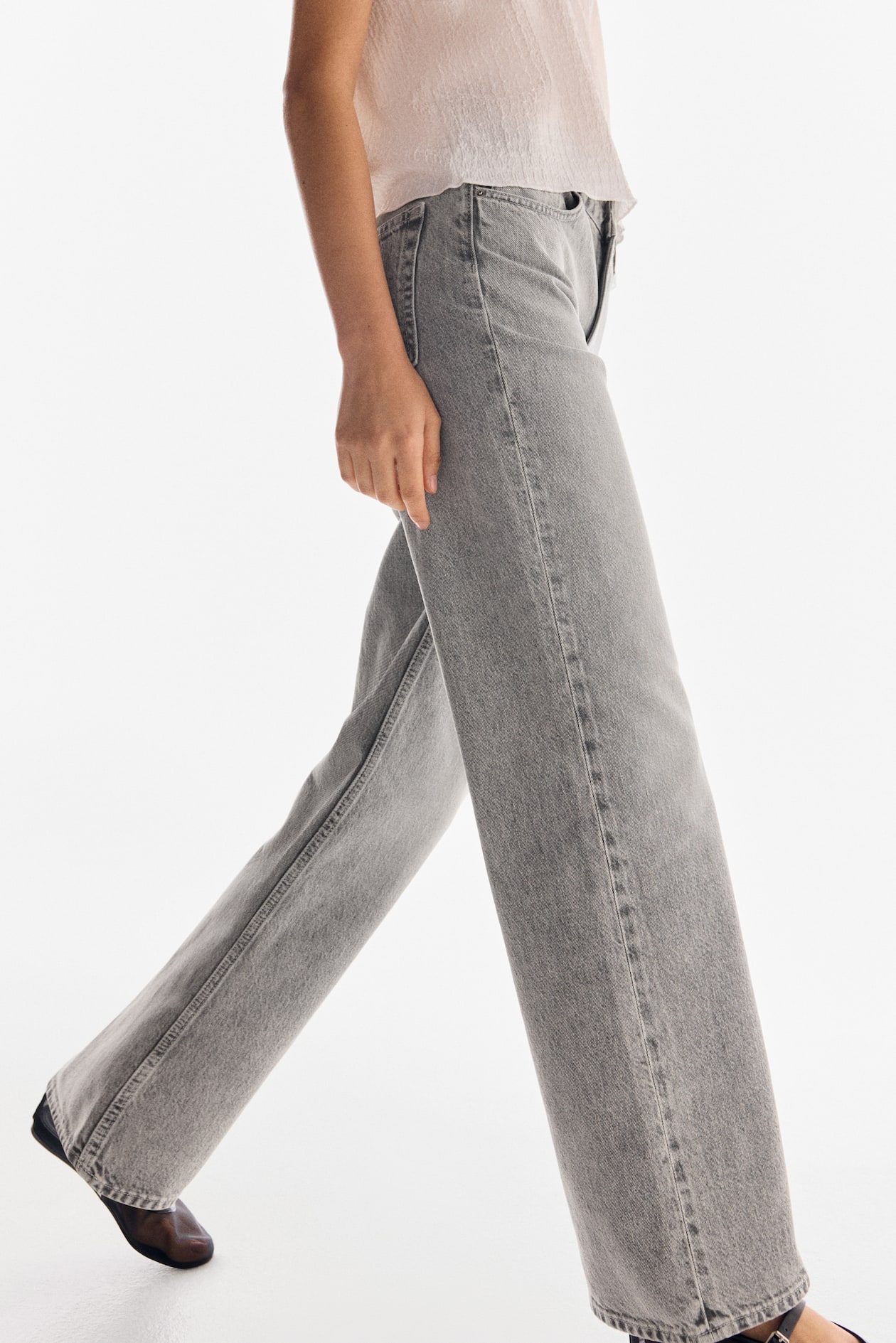 Bleecker High Rise Wide Leg Jeans - image 2