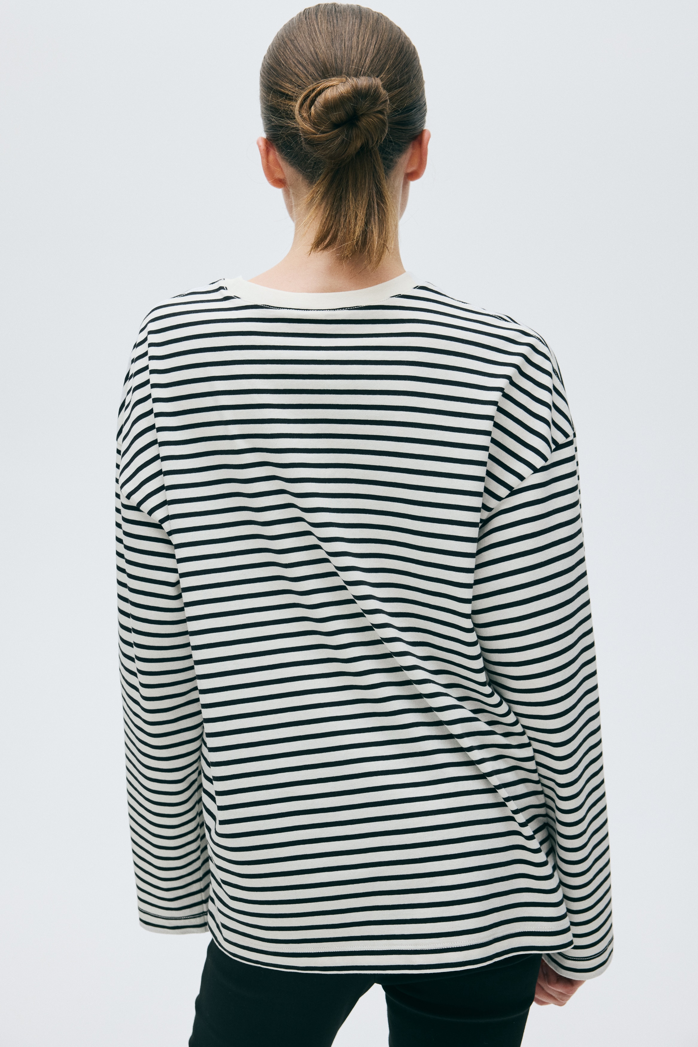 Long-Sleeved Cotton Top thumbnail 4