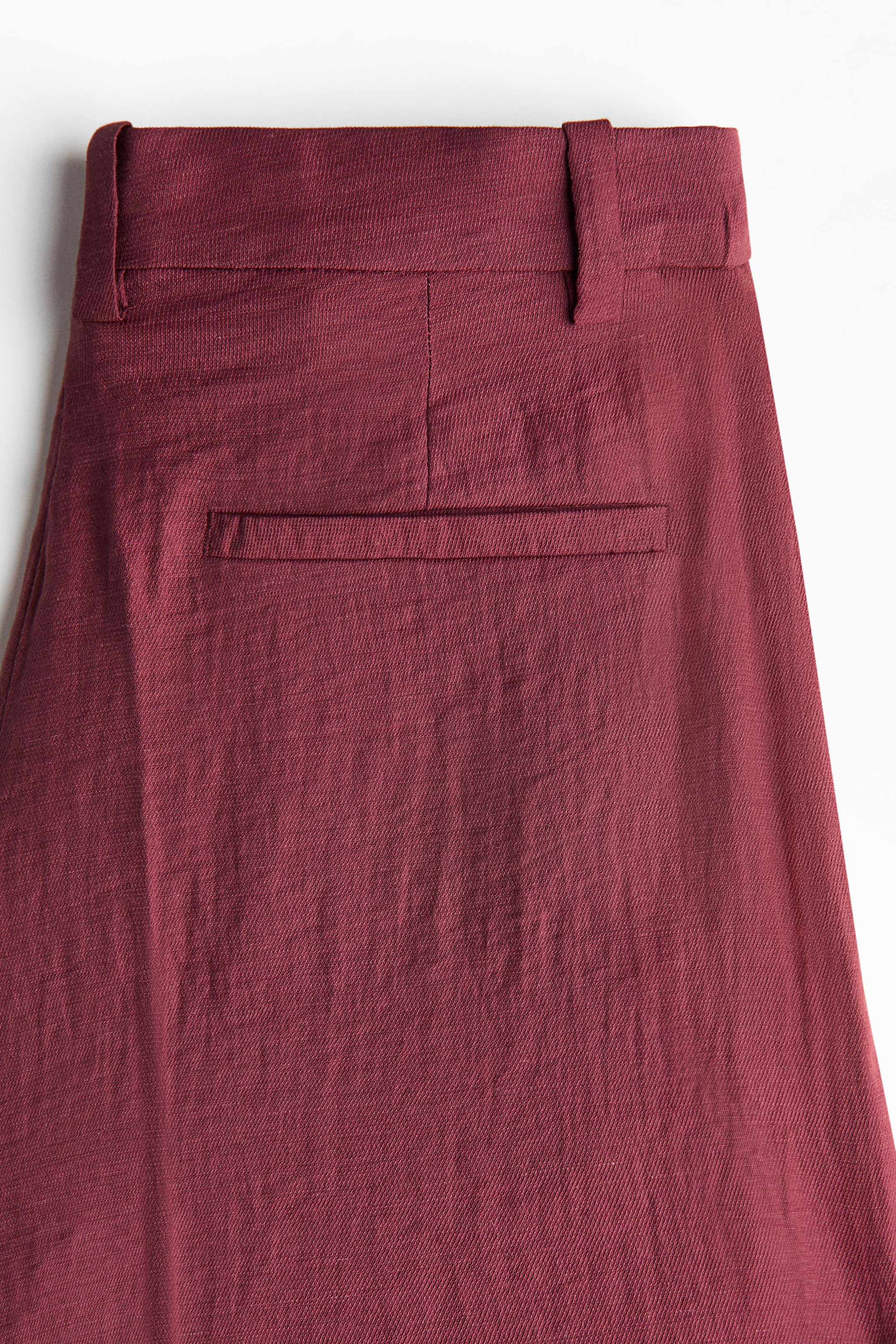 Dressy Linen-Blend Culottes
