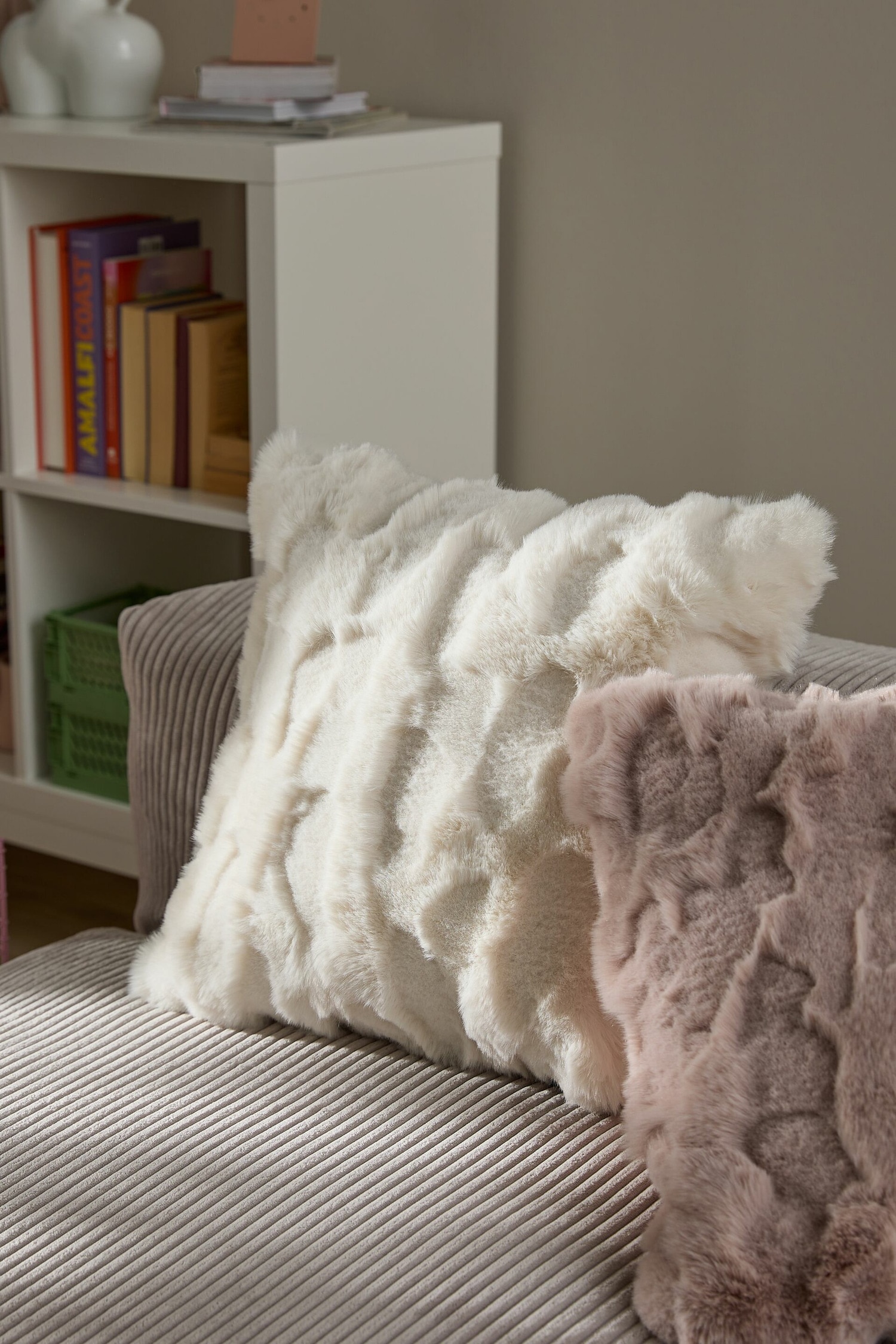 Tyynyliina Immy - Kerma/Keltainen/Vihreä/Harmaa/Vaaleanpunainen