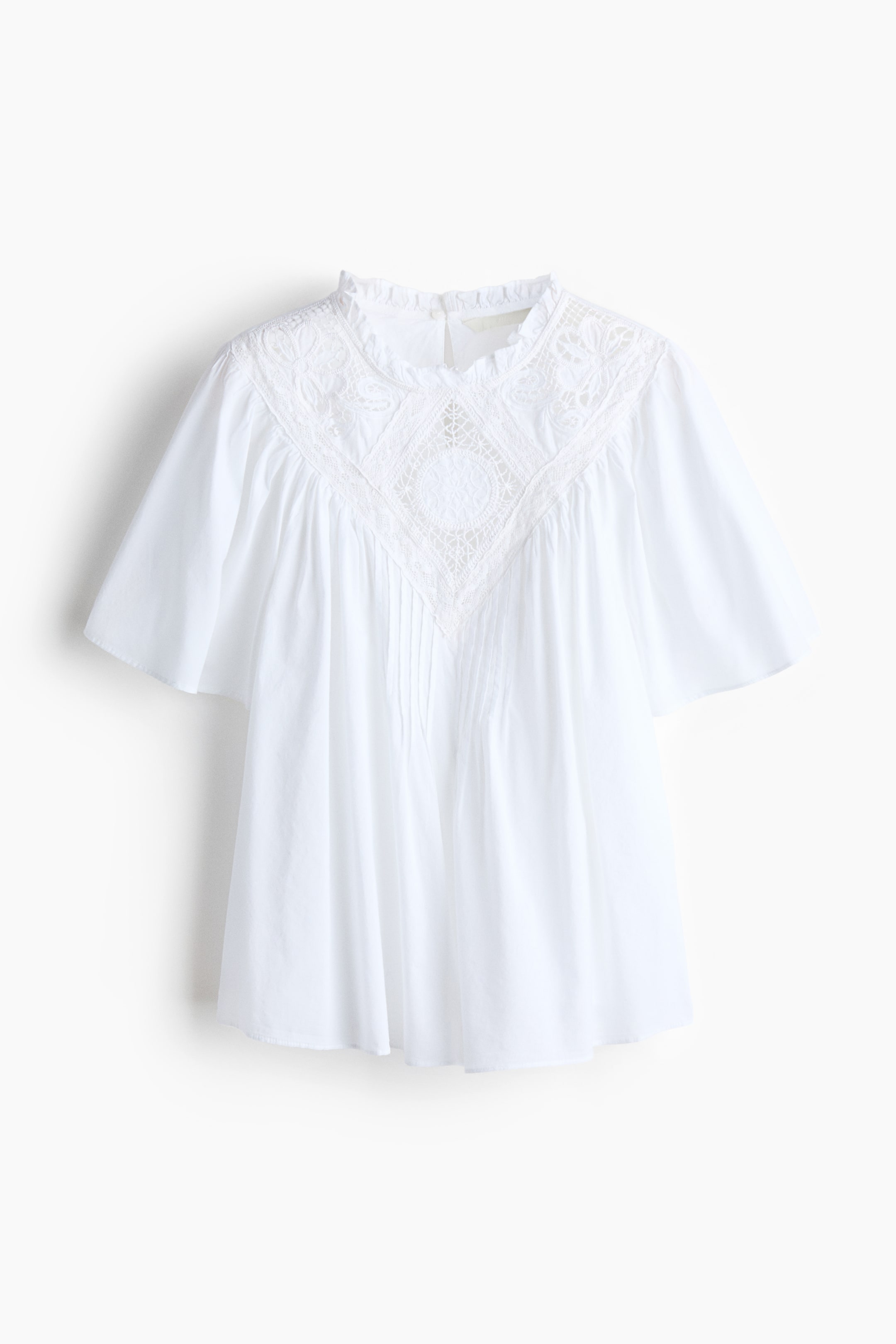 Embroidered Cotton Blouse