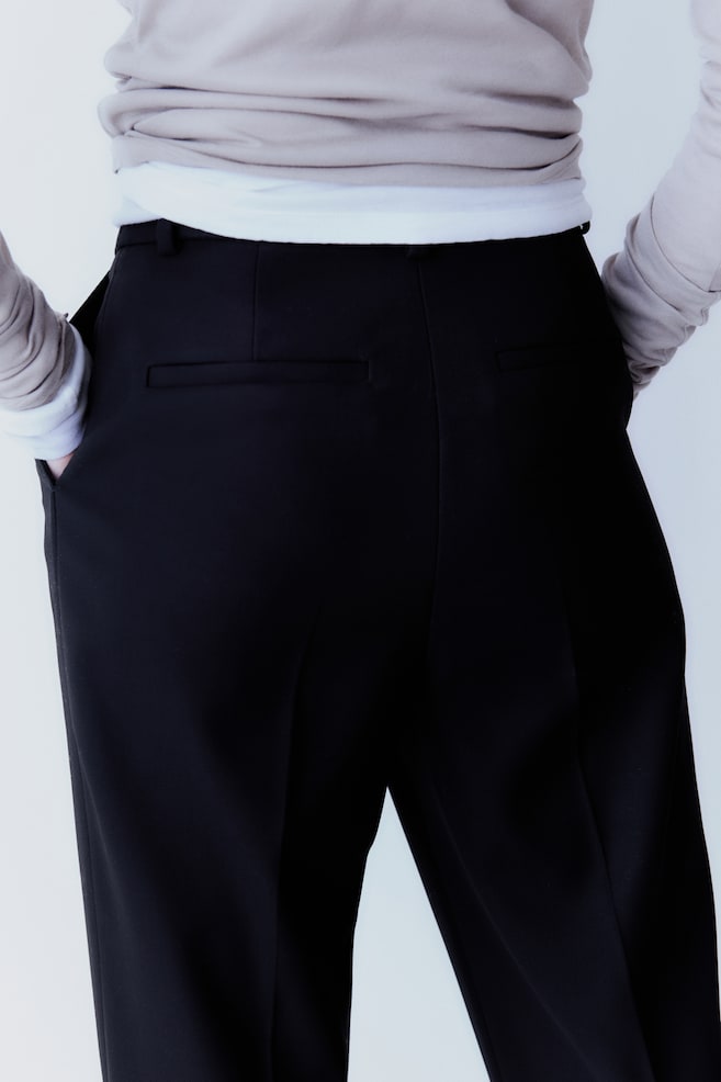 Straight trousers - Black - 6