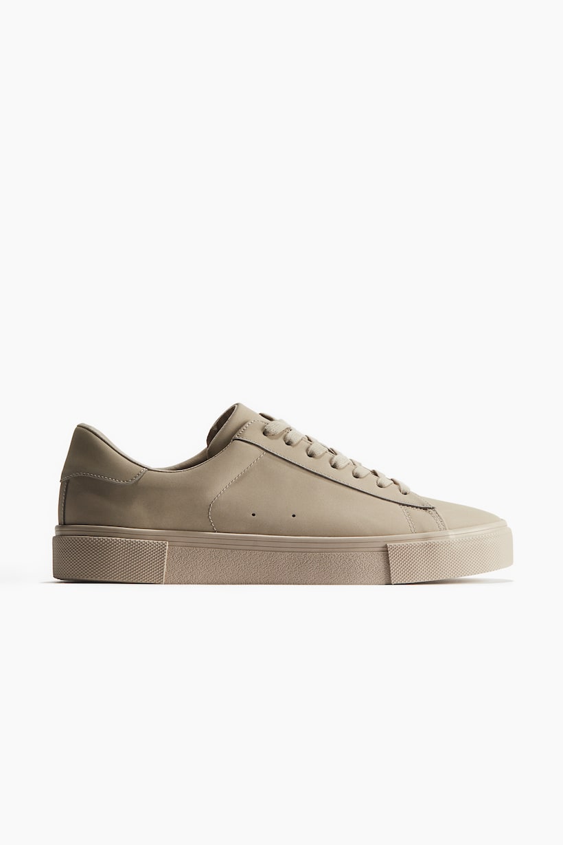 Faux Leather Trainers H And M H&m Shoes Sneakers Offers Online