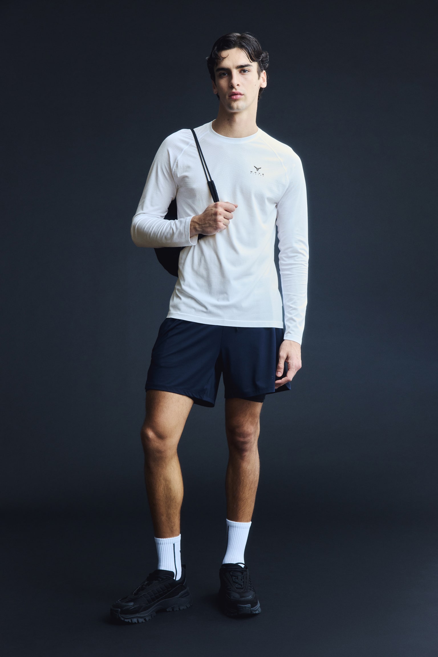 Maglia sportiva Muscle Fit con DryMove™ - Bianco/Move Zlatan/Blu navy scuro/Move Zlatan - 1
