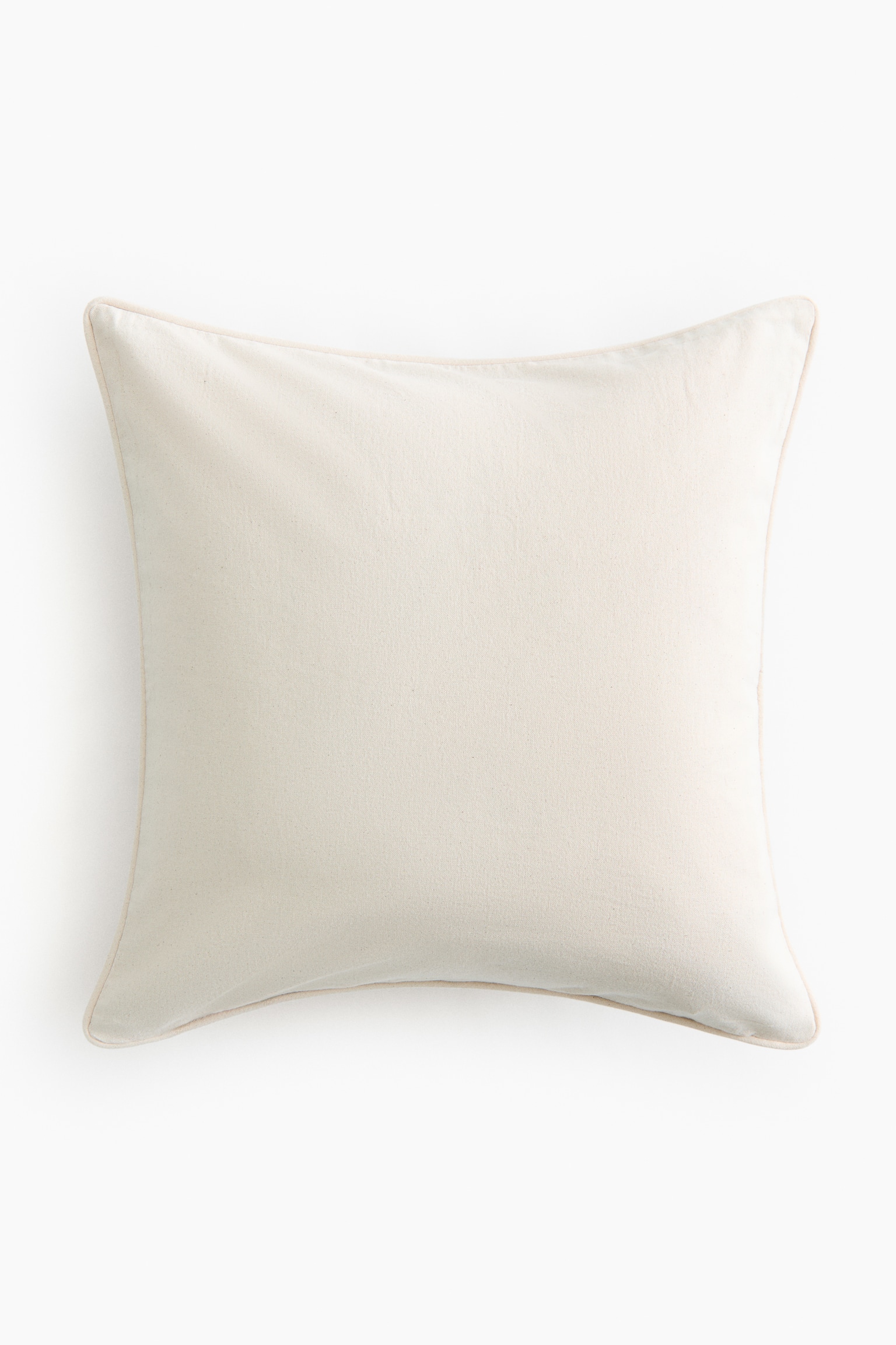 Housse de coussin en toile - Vert kaki clair/Rose/Jaune - 3