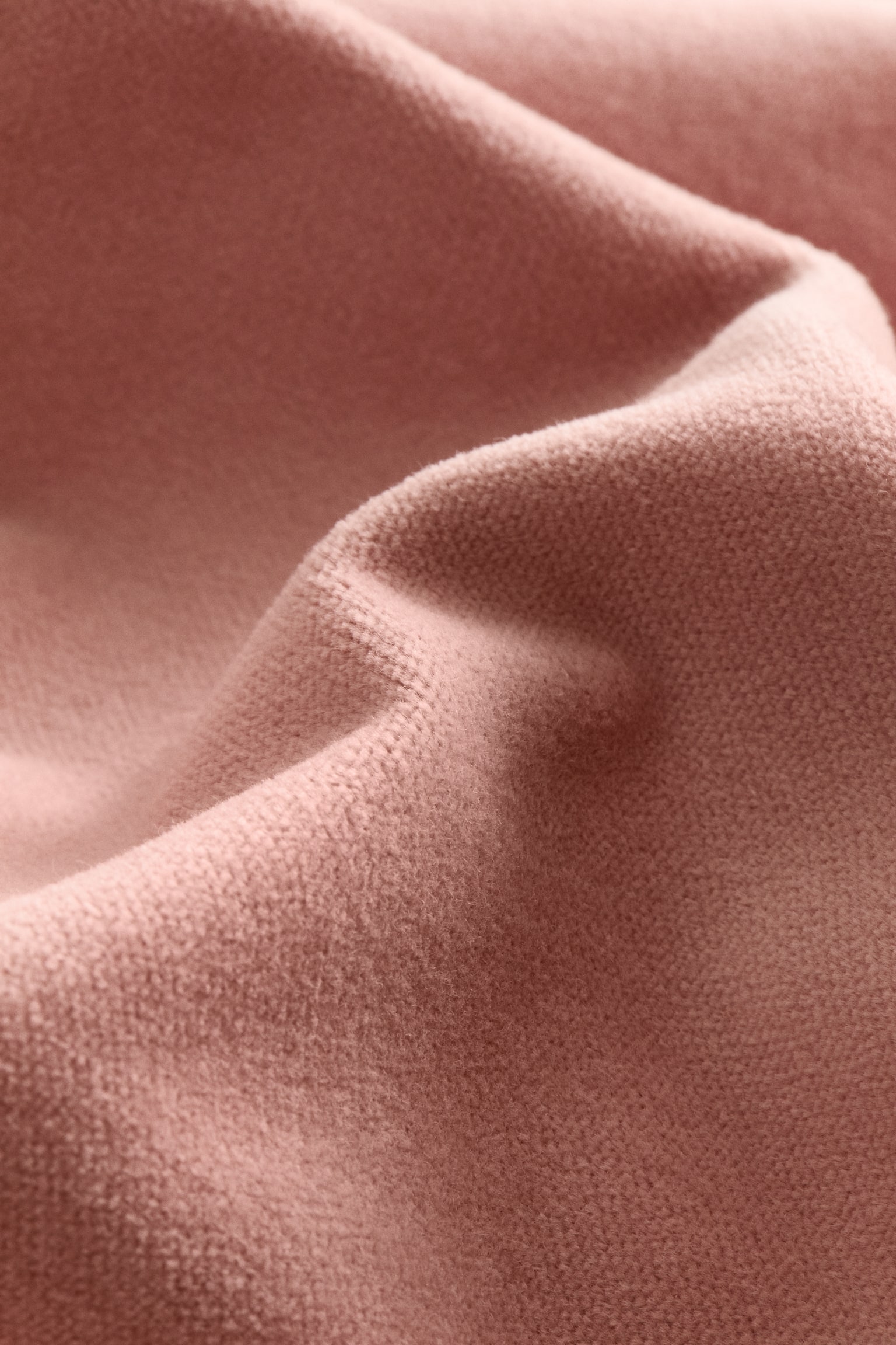 Cotton velvet cushion cover - Light dusty pink/Dark green/Light green/Light dusty blue/Khaki green/Light grey/Dark yellow/Dusty pink - 3