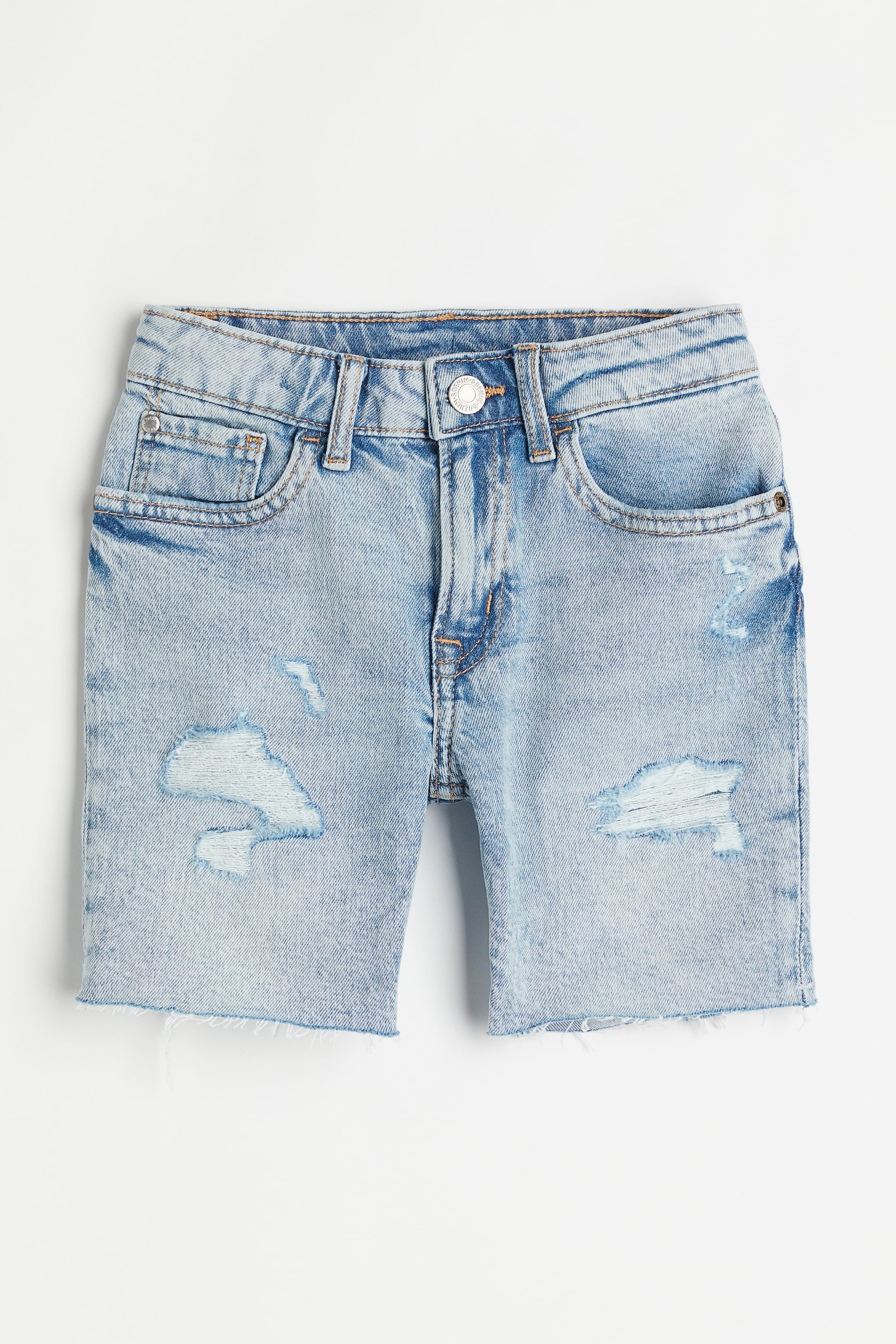 Ver imagen más grande: Bermudas denim Comfort Stretch - Azul denim claro - NIÑOS | H&M ES 1