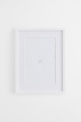 Wooden Frame - White - Home All | H&M US