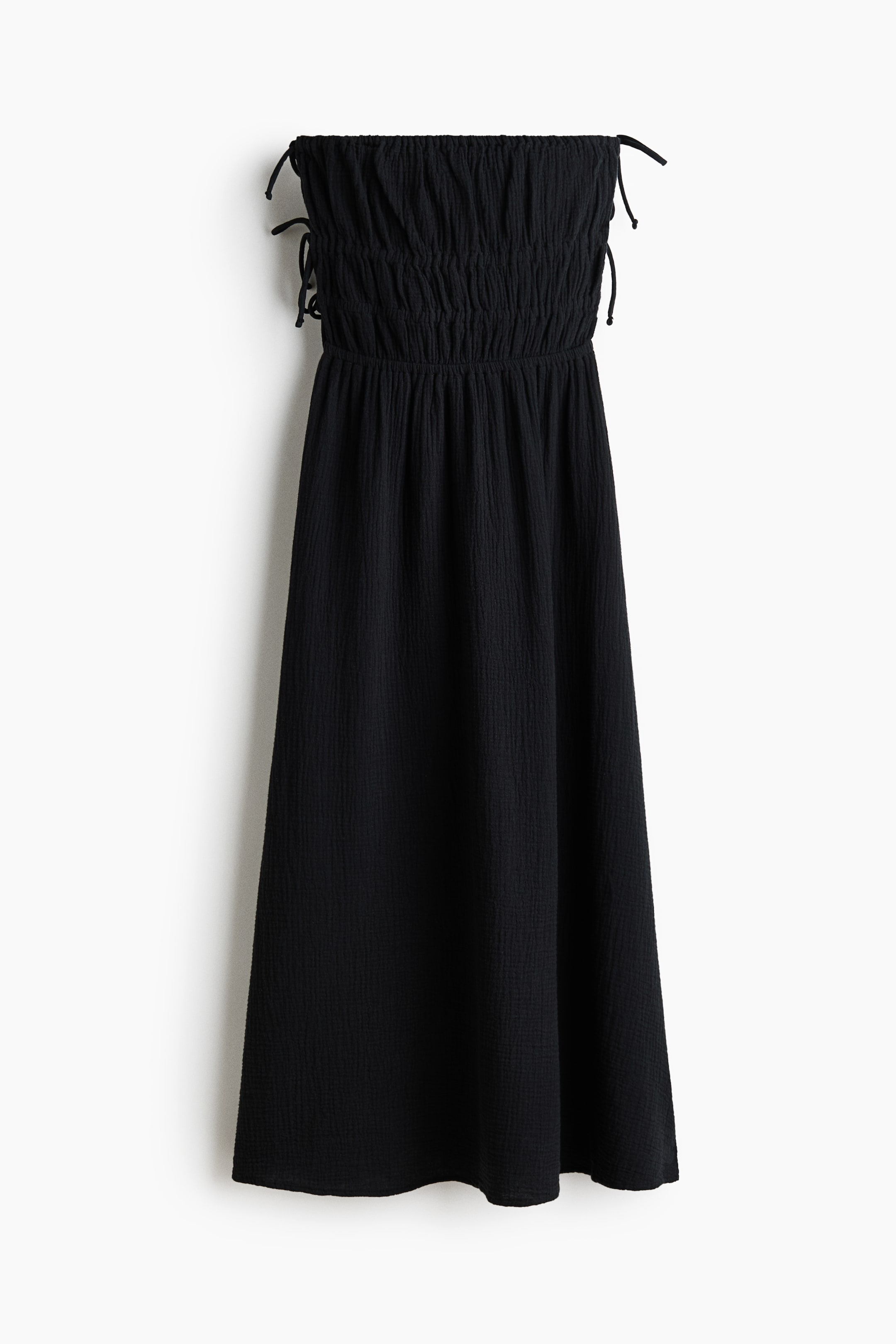 Robe bandeau en mousseline