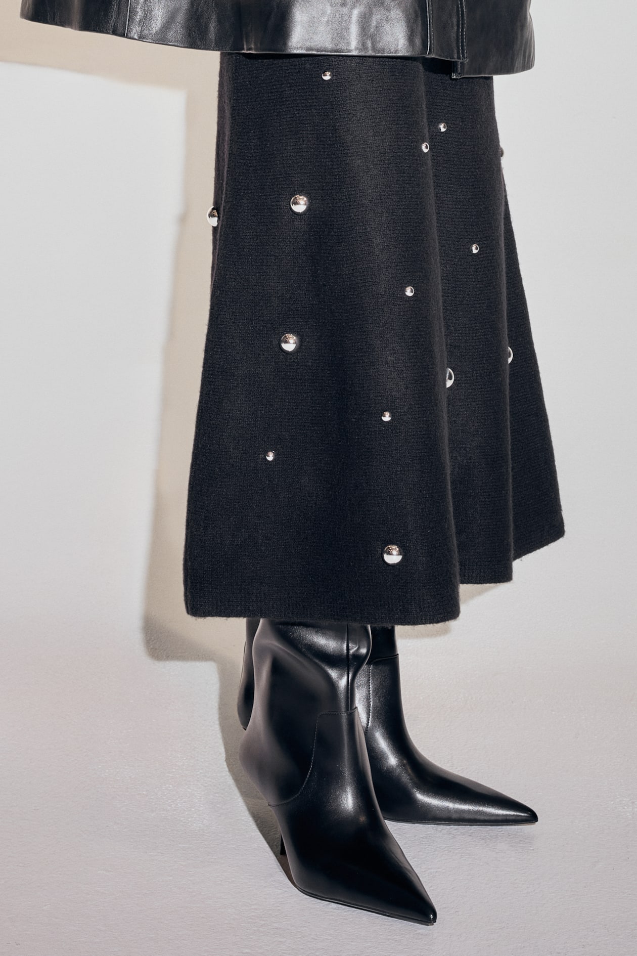 Studded Skirt - image 4