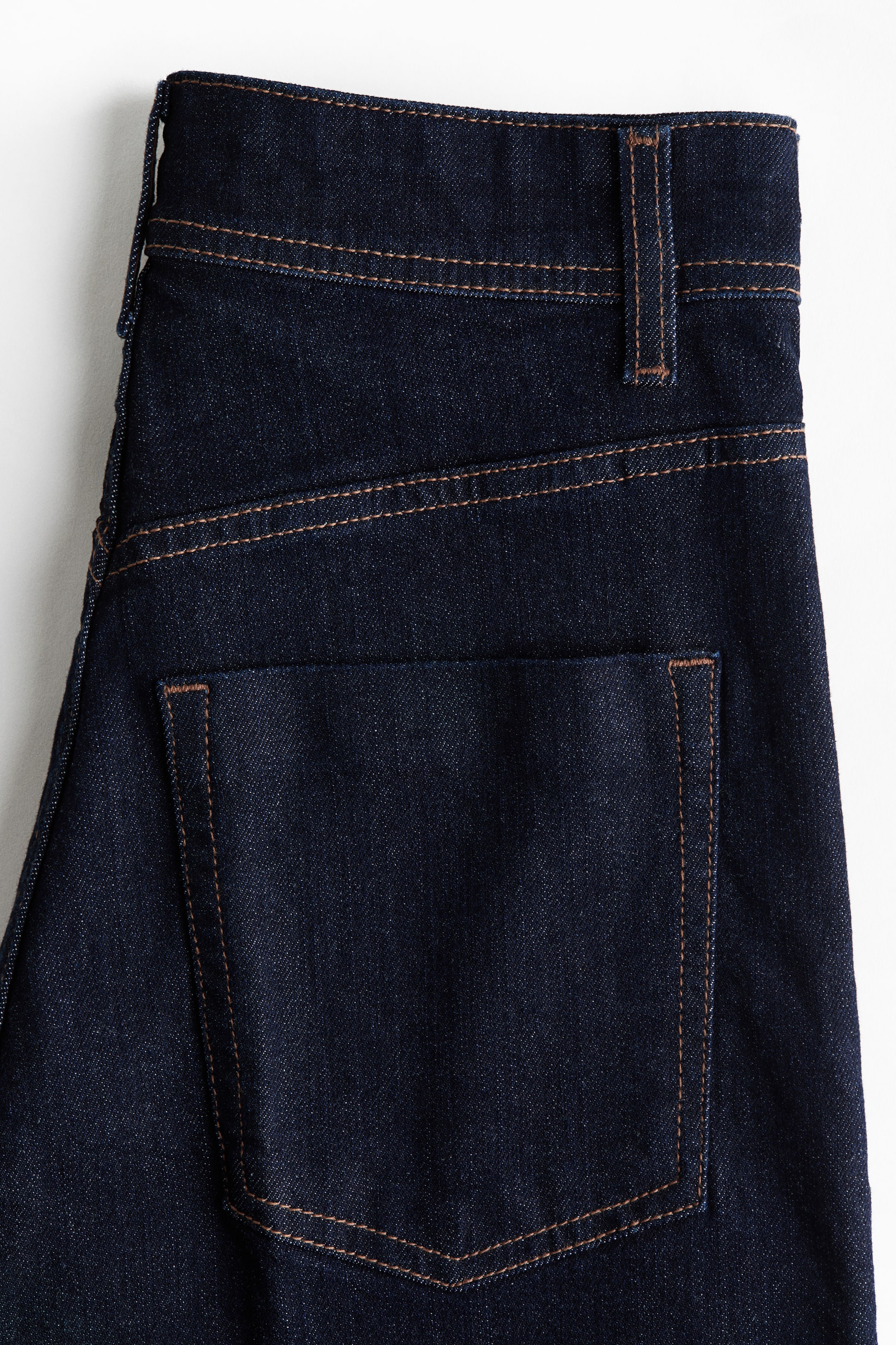 View larger image: Wide High Jeans - Dark denim blue - Ladies | H&M SG 6