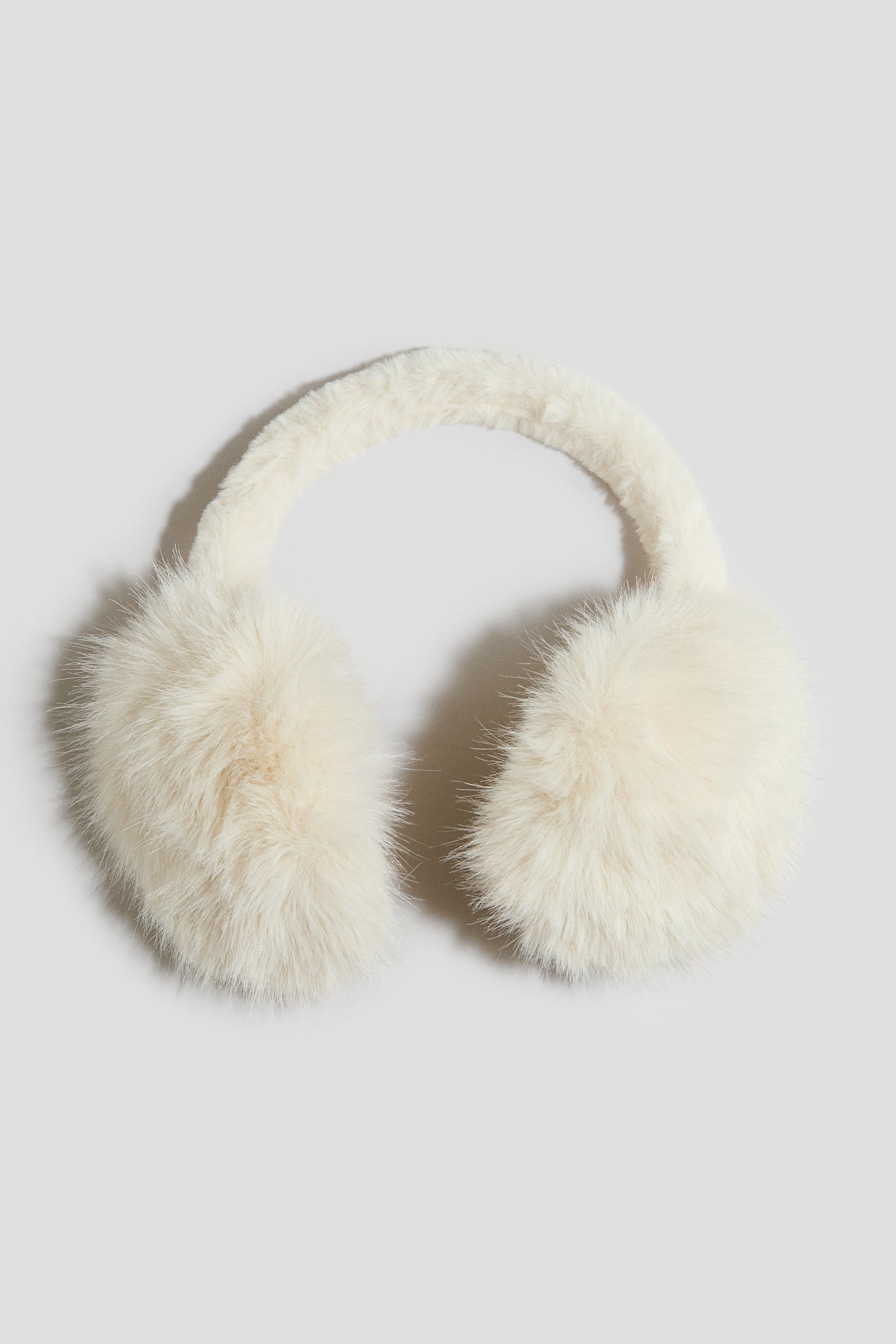 Fluffy earmuffs - Cream