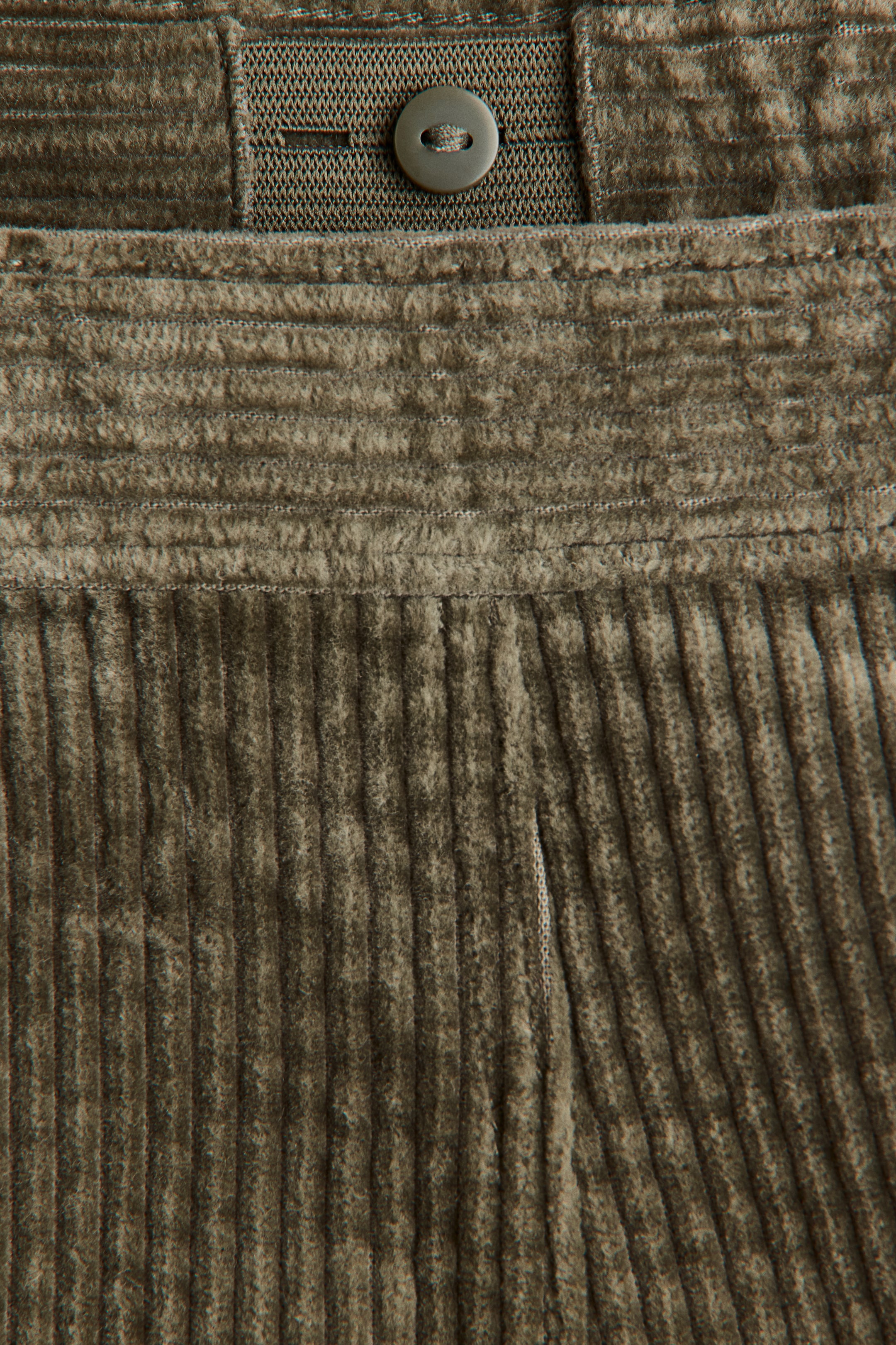 Corduroy A-Line Skirt