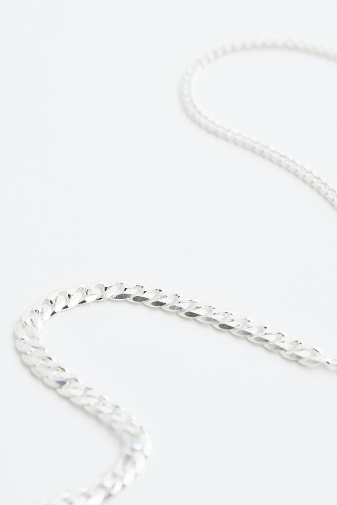 Halskette aus Sterlingsilber - Silberfarben/Sterlingsilber - 4