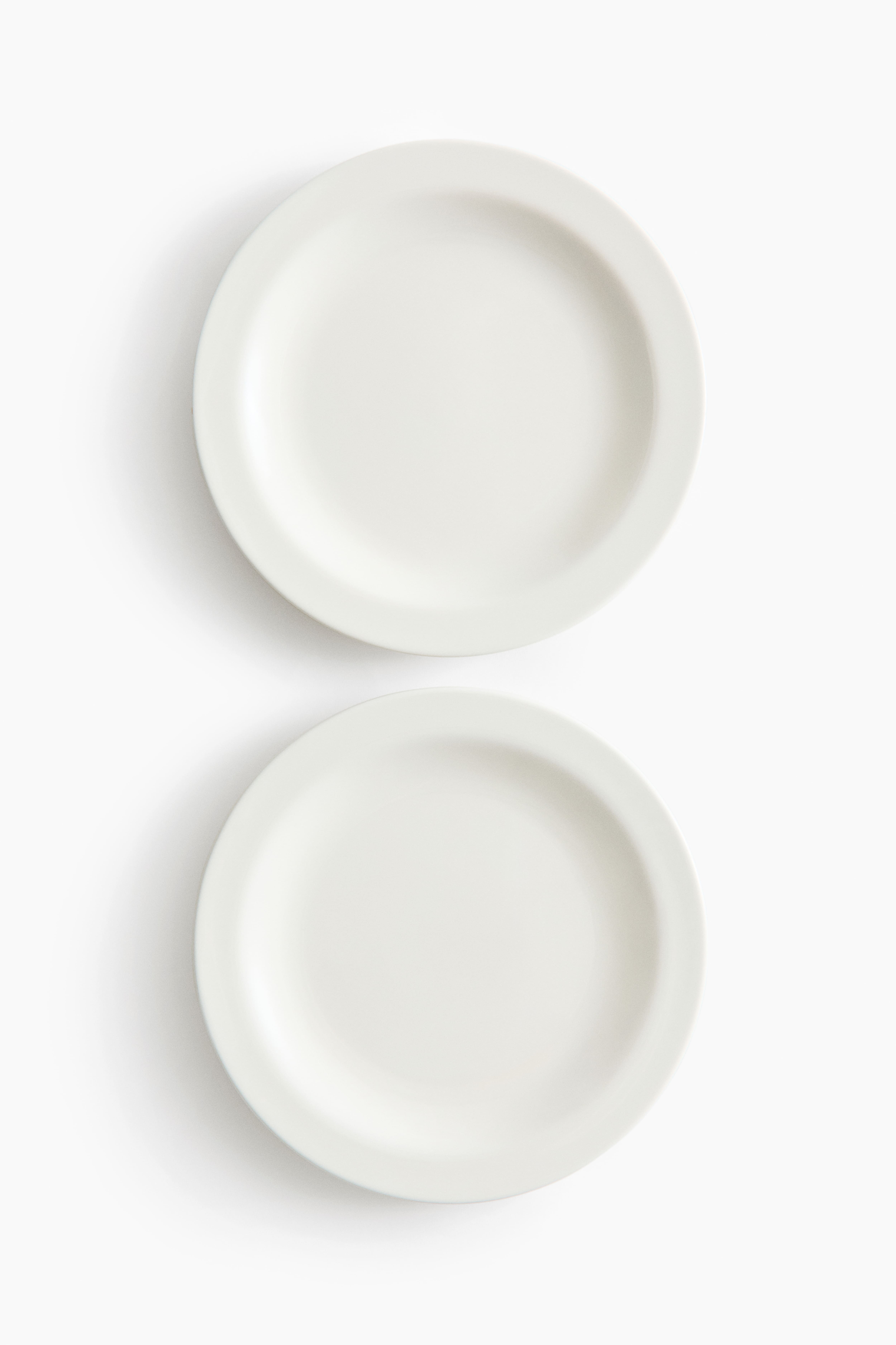 2-Pack Porcelain Dinner Plates