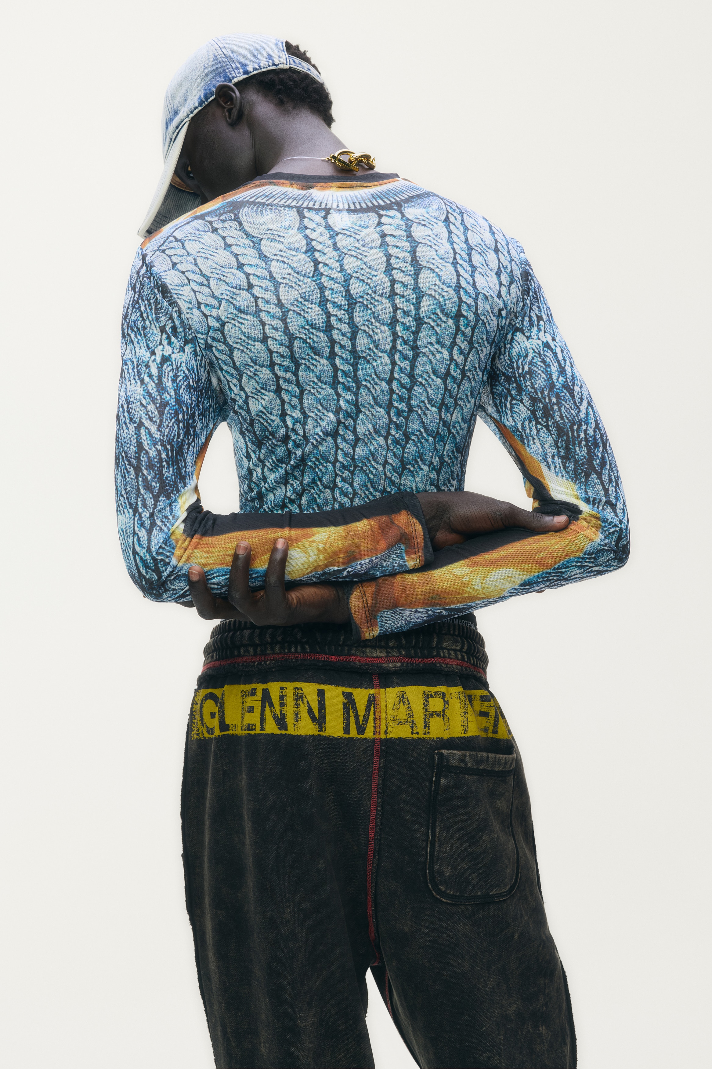 GLENN MARTENS グレンマーティンス スウェット パンツ GLENN MARTENS