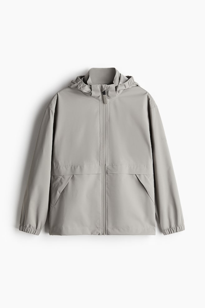 Unisex rain jacket with StormMove™ - Grey/Black/Olive green/Blue - 1