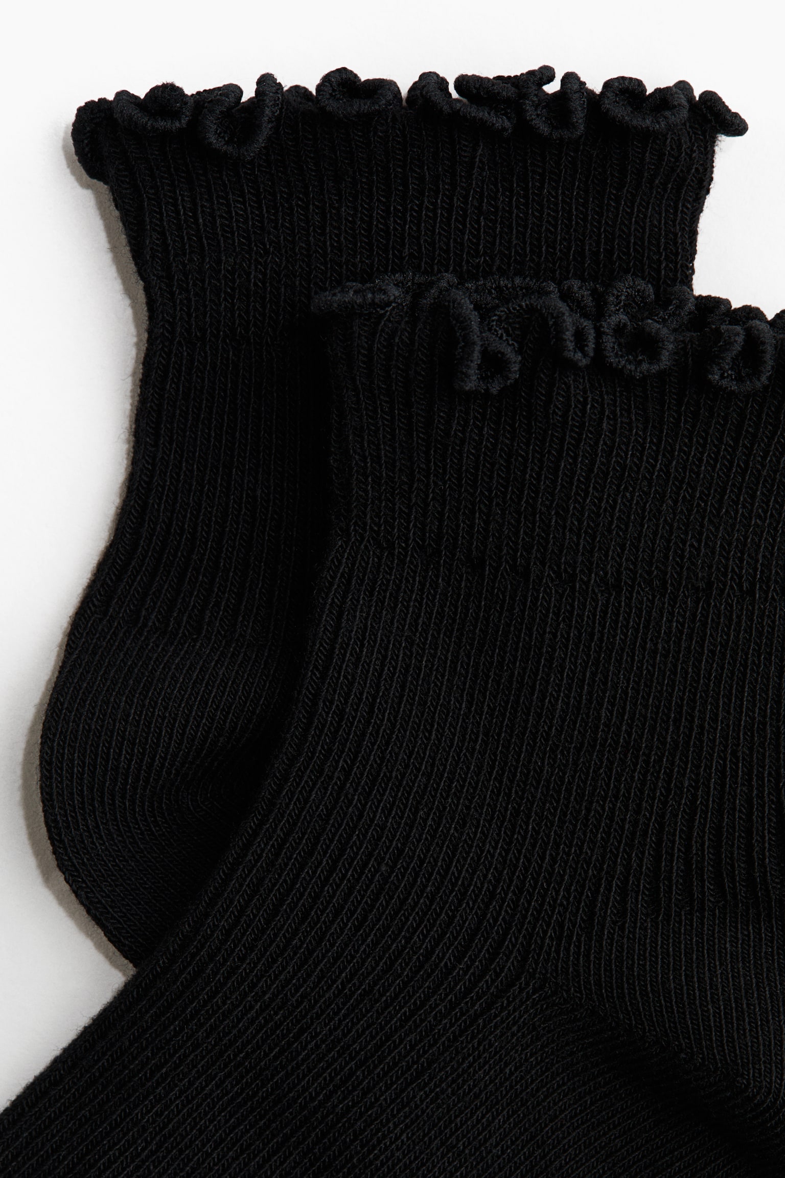 5 пар коротких шкарпеток - Чорний/Білий - 3