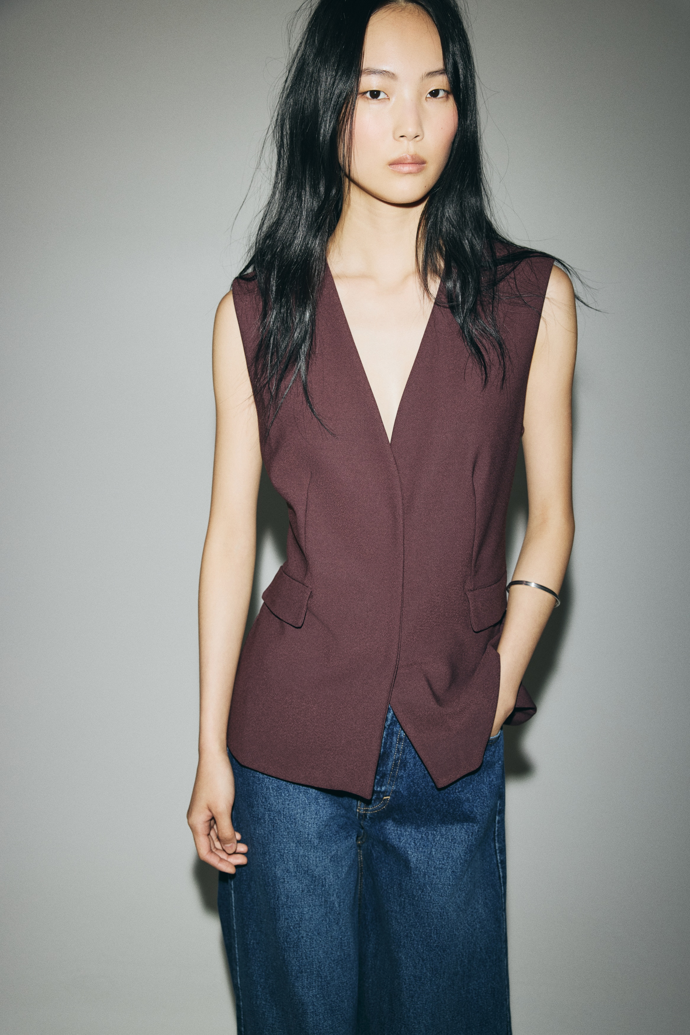 Jersey waistcoat