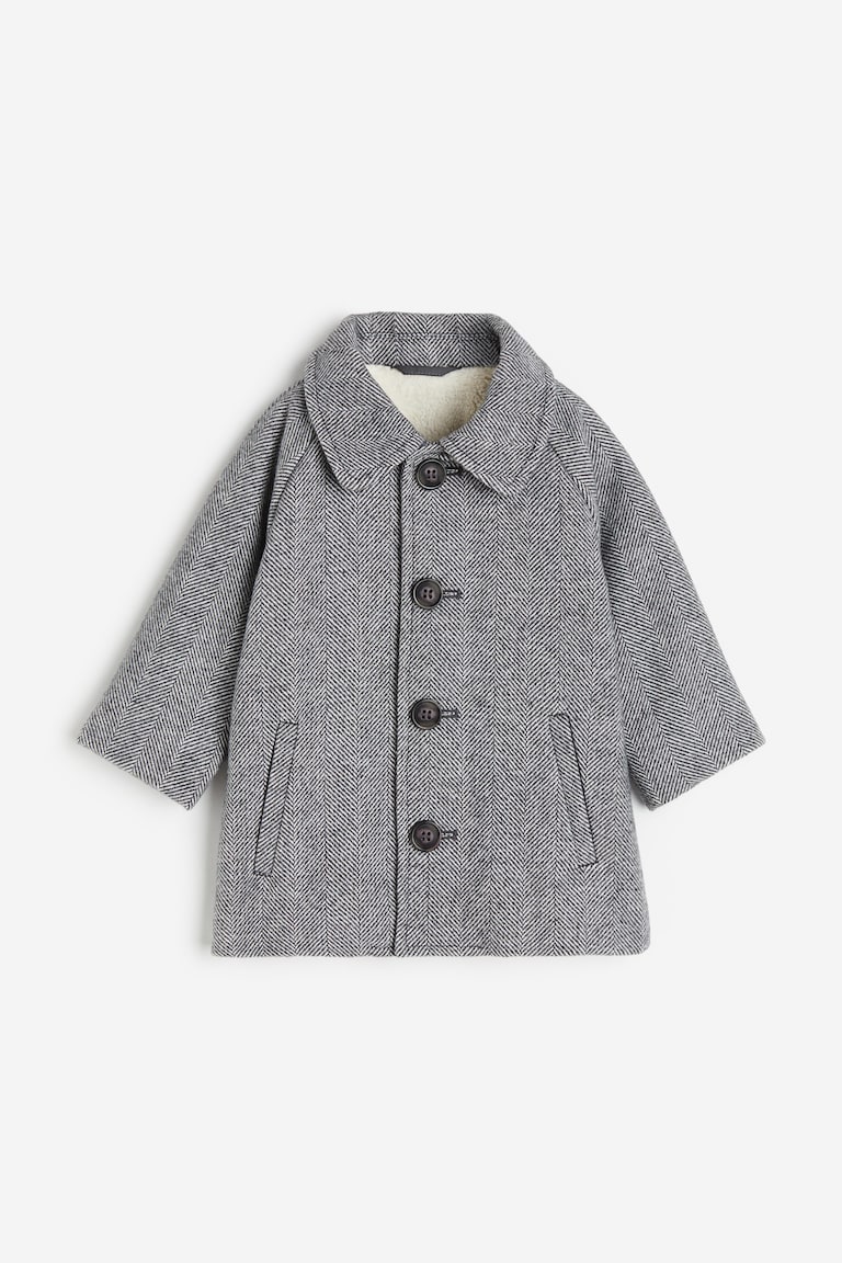 Pile-lined Coat