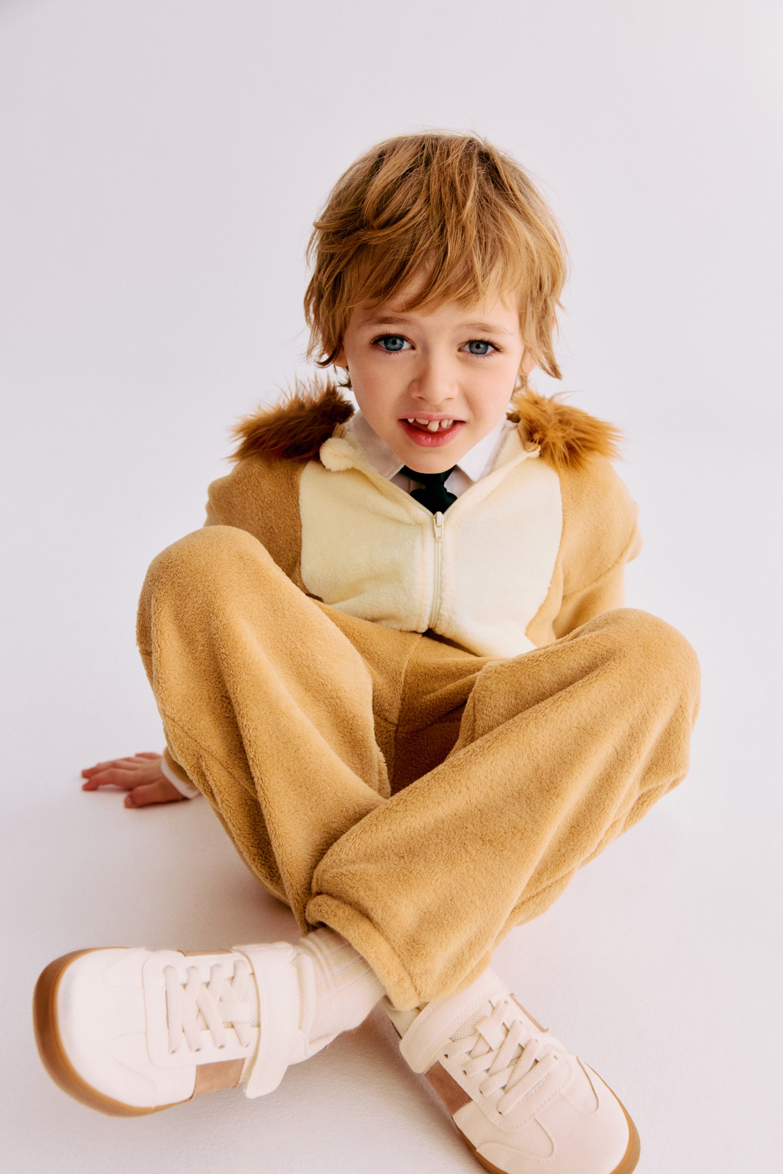 Детские платья H&M Lion Costume, цвет: Бежевый — фото 3