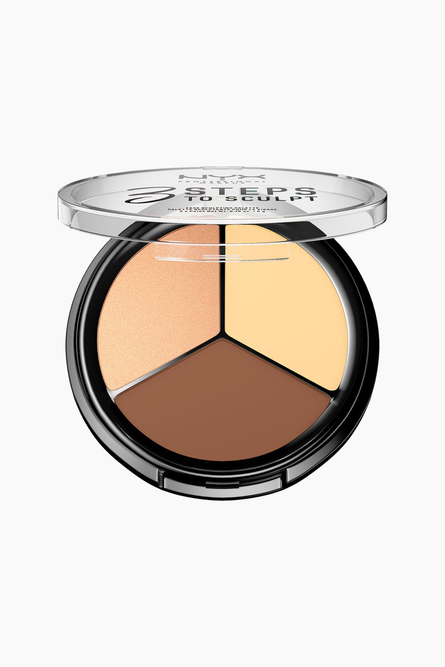 3 Steps To Sculpt Face Sculpting Palette - Light/Fair - 2