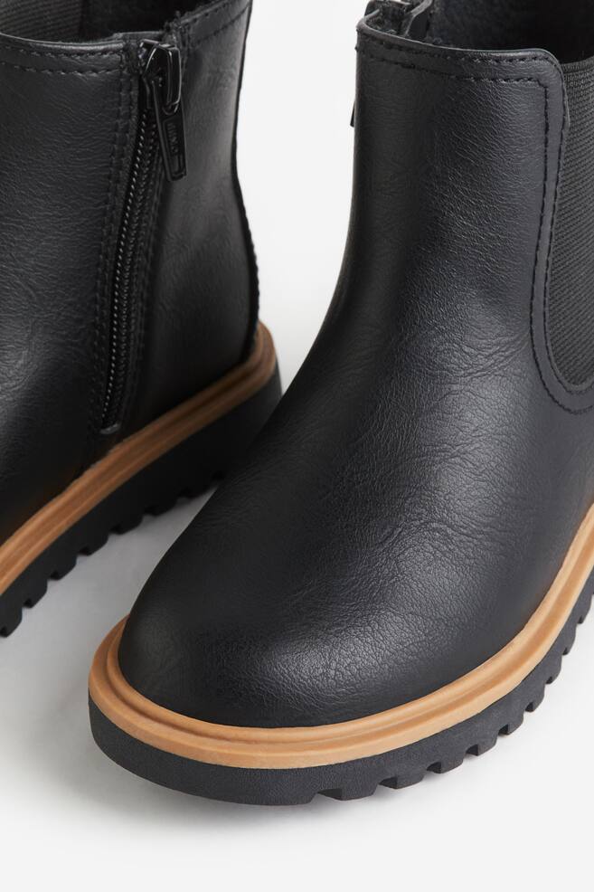 Chelsea boots - Black/Brown - 3