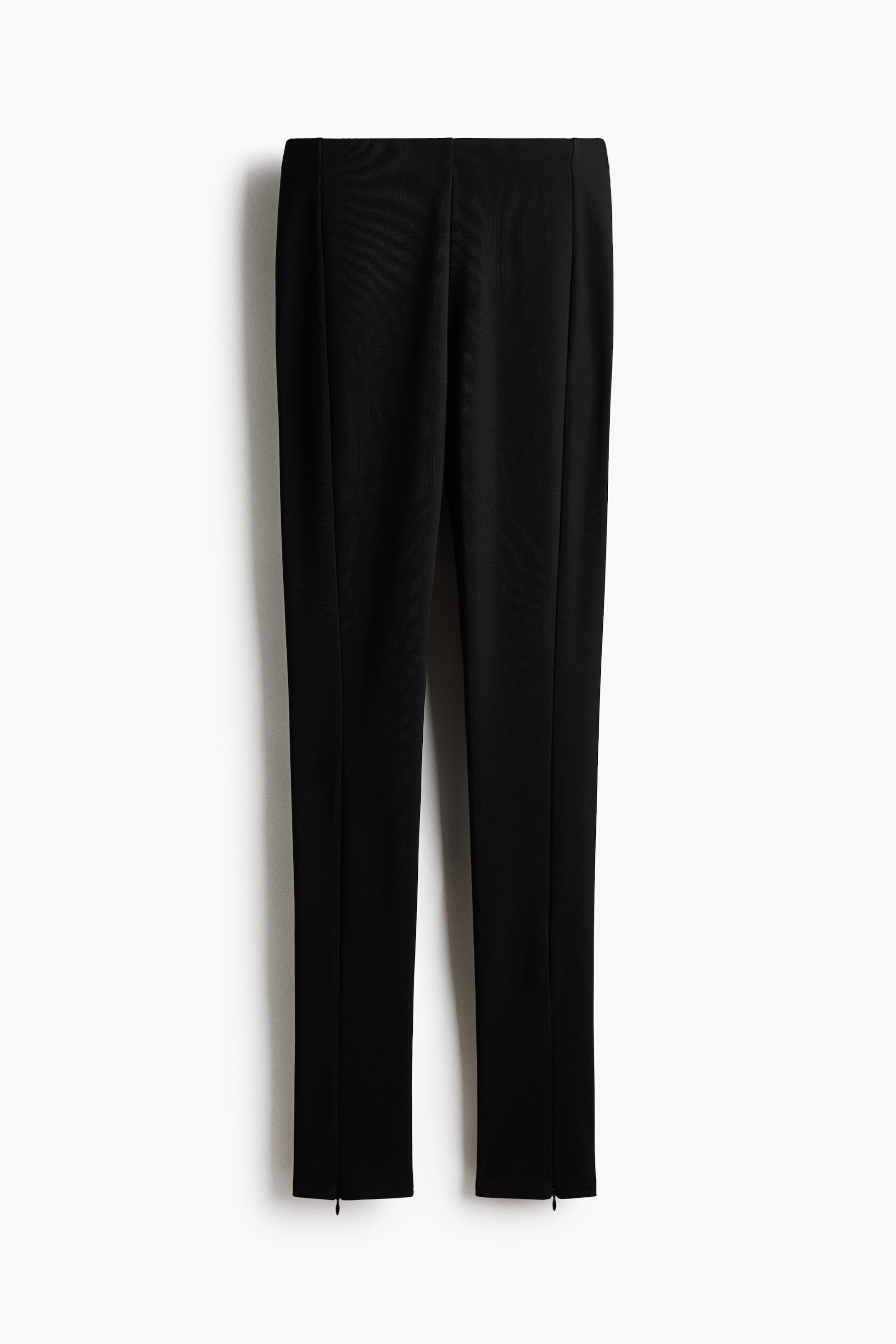 View larger image: Zip-hem leggings - Black - Ladies | H&M IN 1