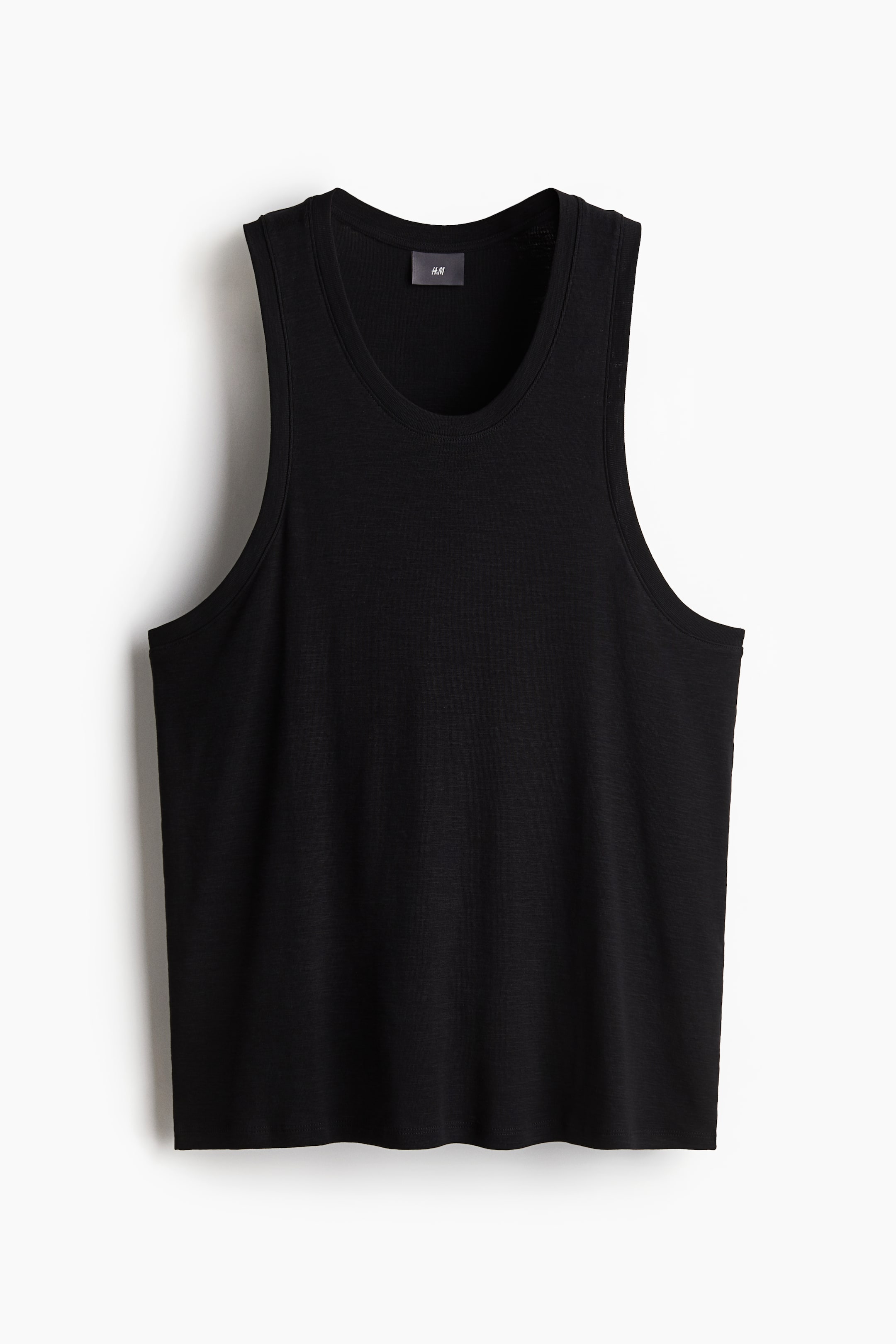 Pyjama vest top and shorts - Black - Men | H&M GB 6