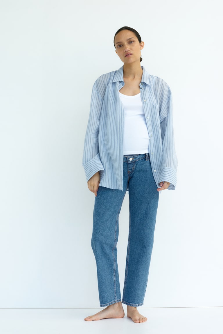 MAMA Slim Mom Ankle Jeans