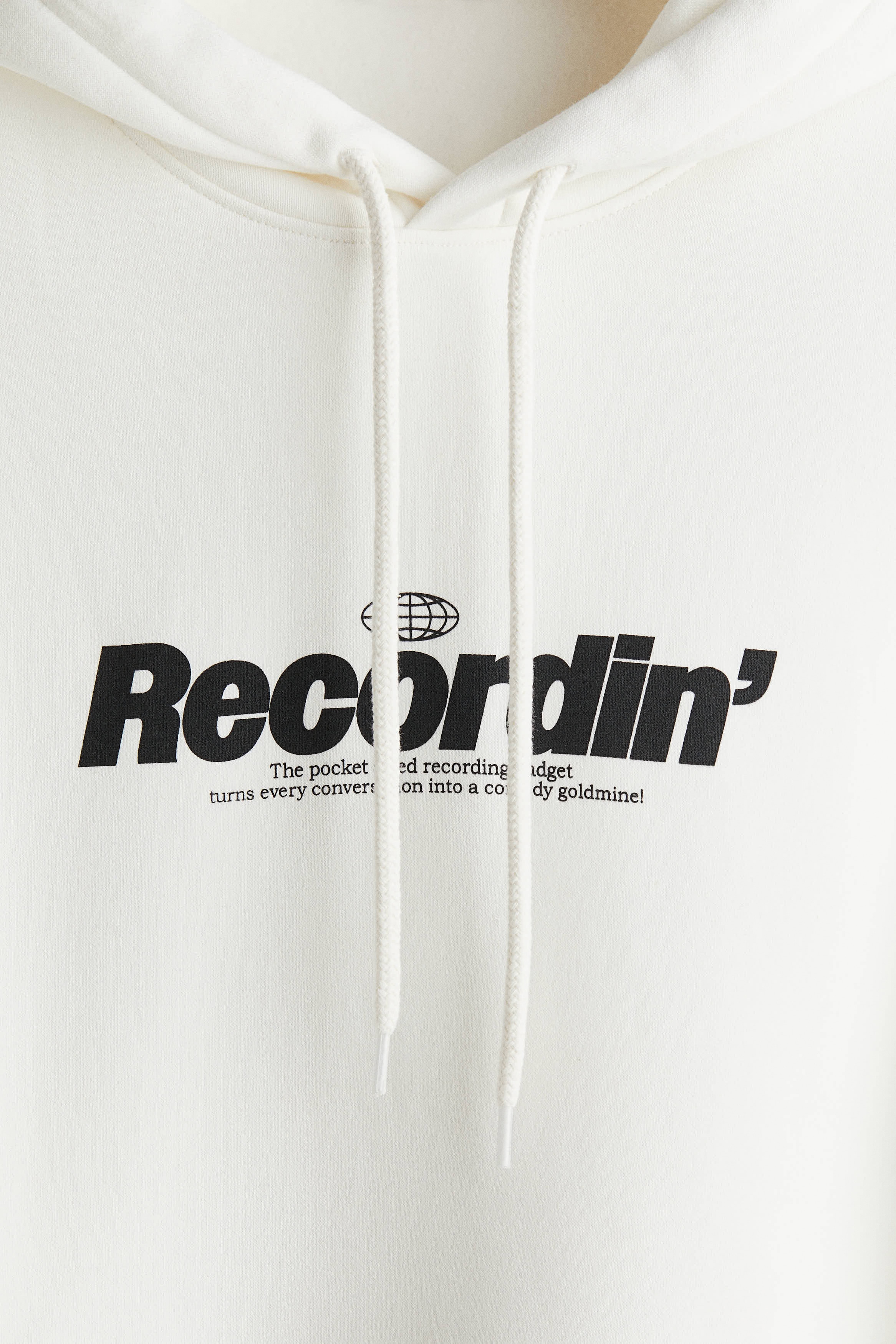 Loose Fit Printed hoodie